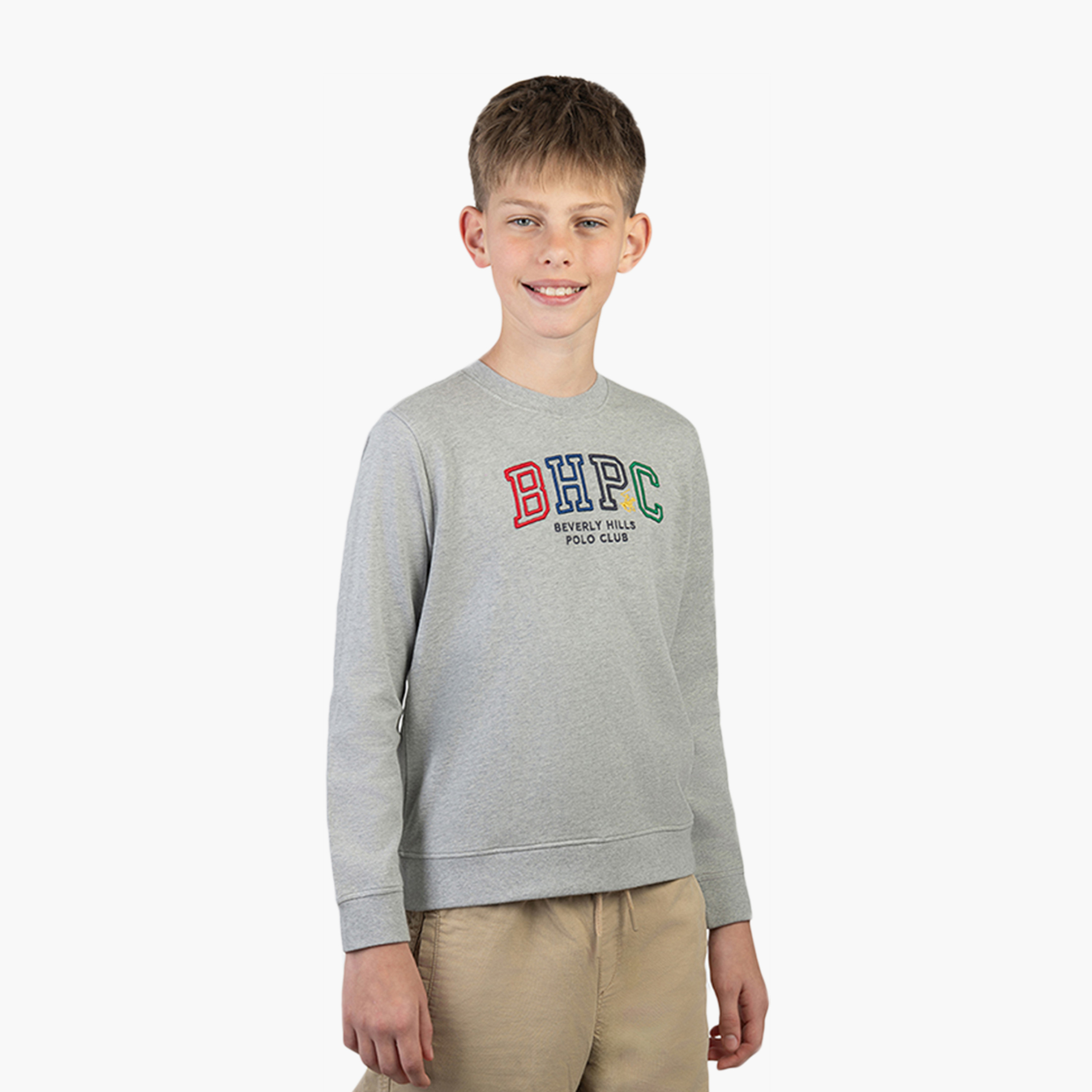 Beverly Hills Polo Club Long Sleeves Cotton Printed Round Neck Sweatshirt-boys-clothing-sweatshirts-image-3