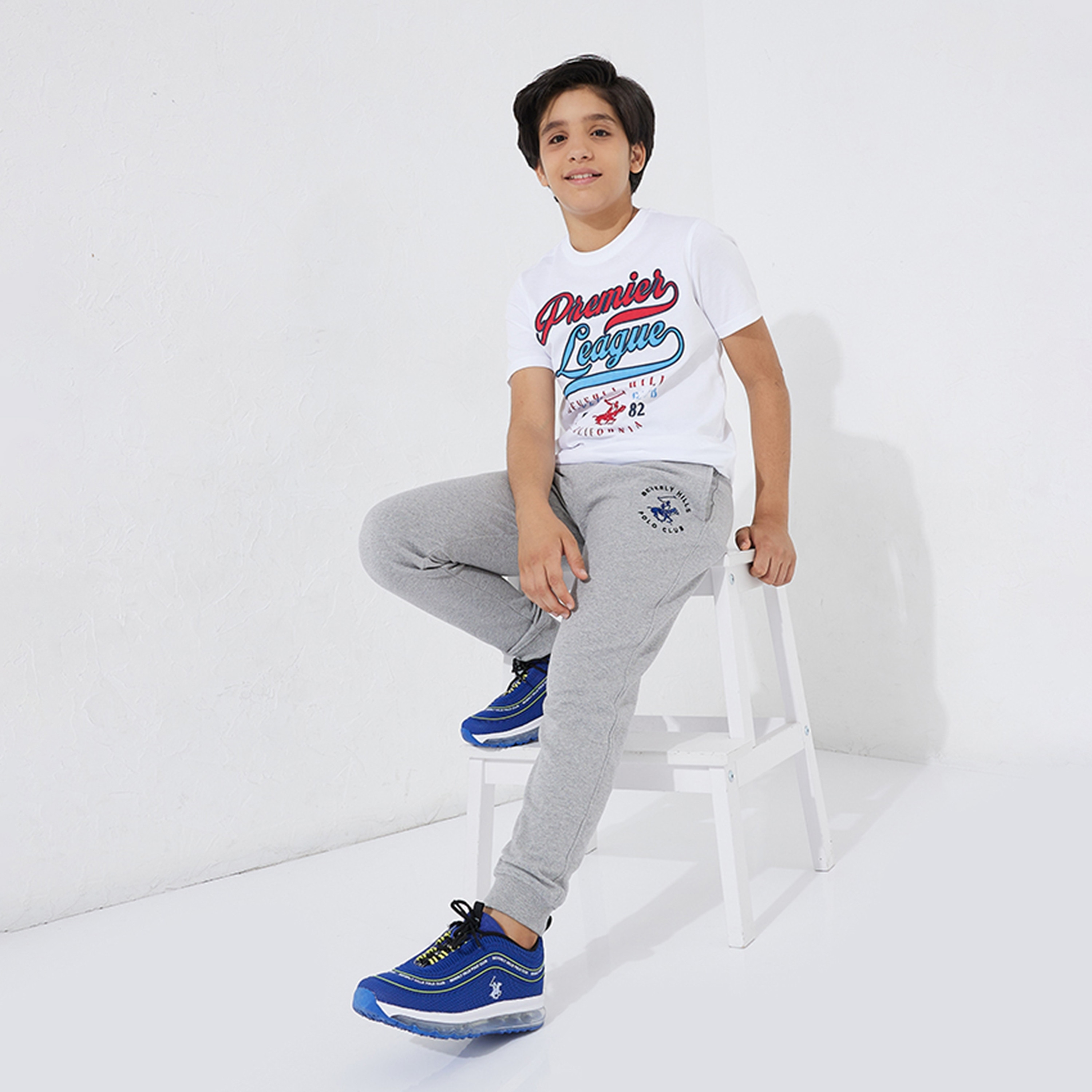 Beverly Hills Polo Club Logo Embroidered Joggers with Elastic Waist-boys-clothing-bottoms-joggersandtrackpants-image-4