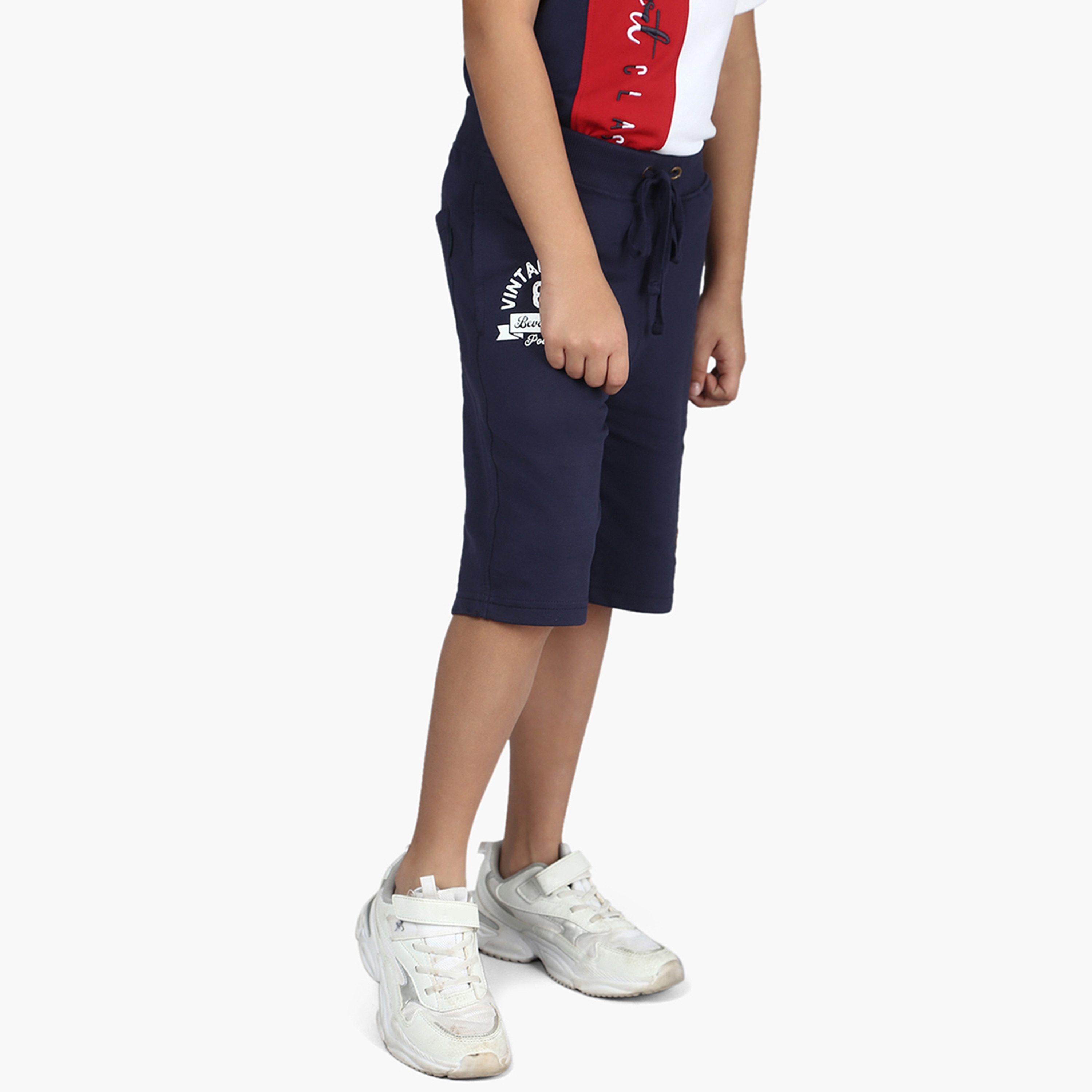 Beverly Hills Polo Club Elastic Waist Regular Fit Woven Shorts-cpkids-clothing-boys-bottoms-shorts-image-3