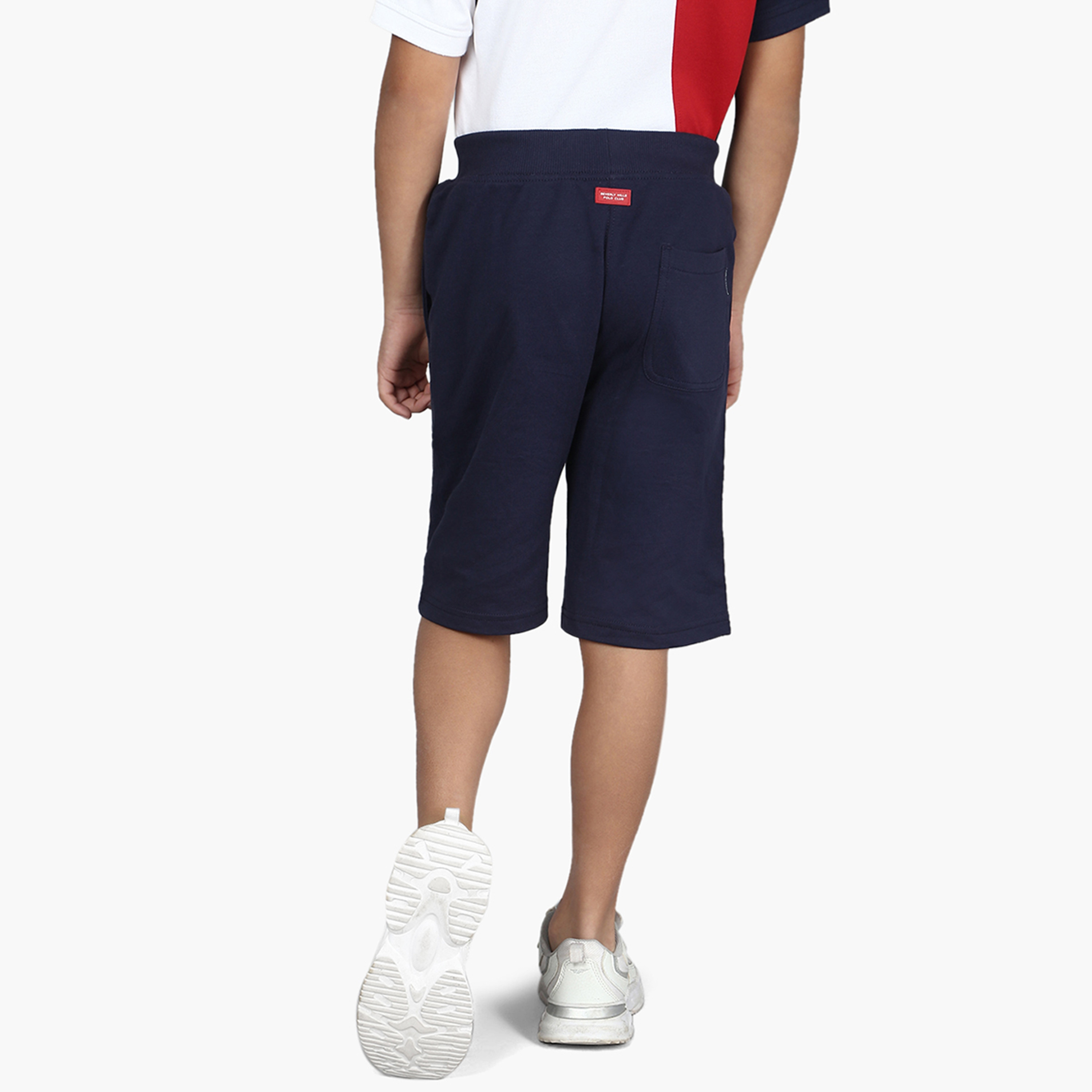 Beverly Hills Polo Club Elastic Waist Regular Fit Woven Shorts-cpkids-clothing-boys-bottoms-shorts-image-4
