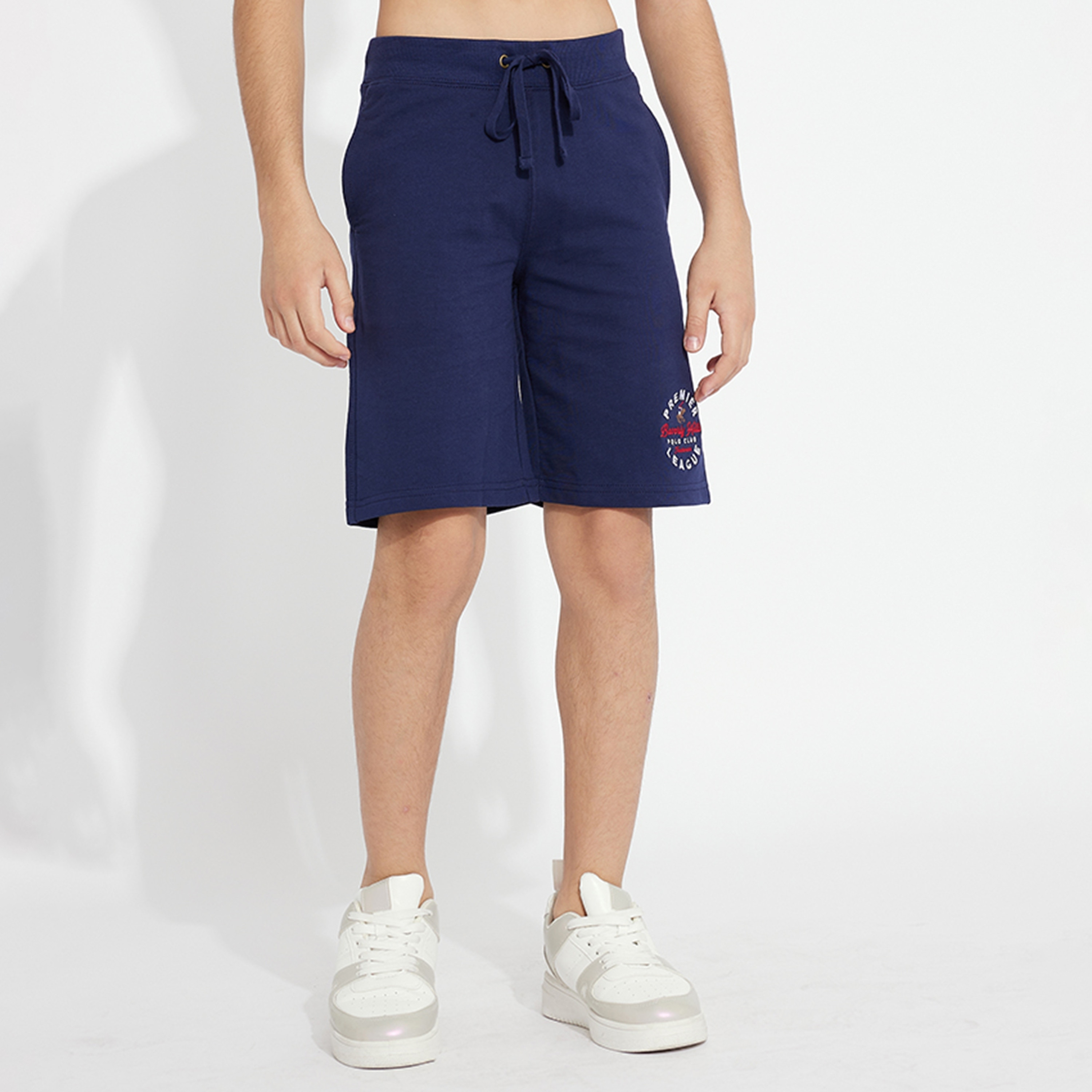 Beverly Hills Polo Club Elastic Waist Regular Fit Woven Shorts-boys-clothing-bottoms-shorts-image-1