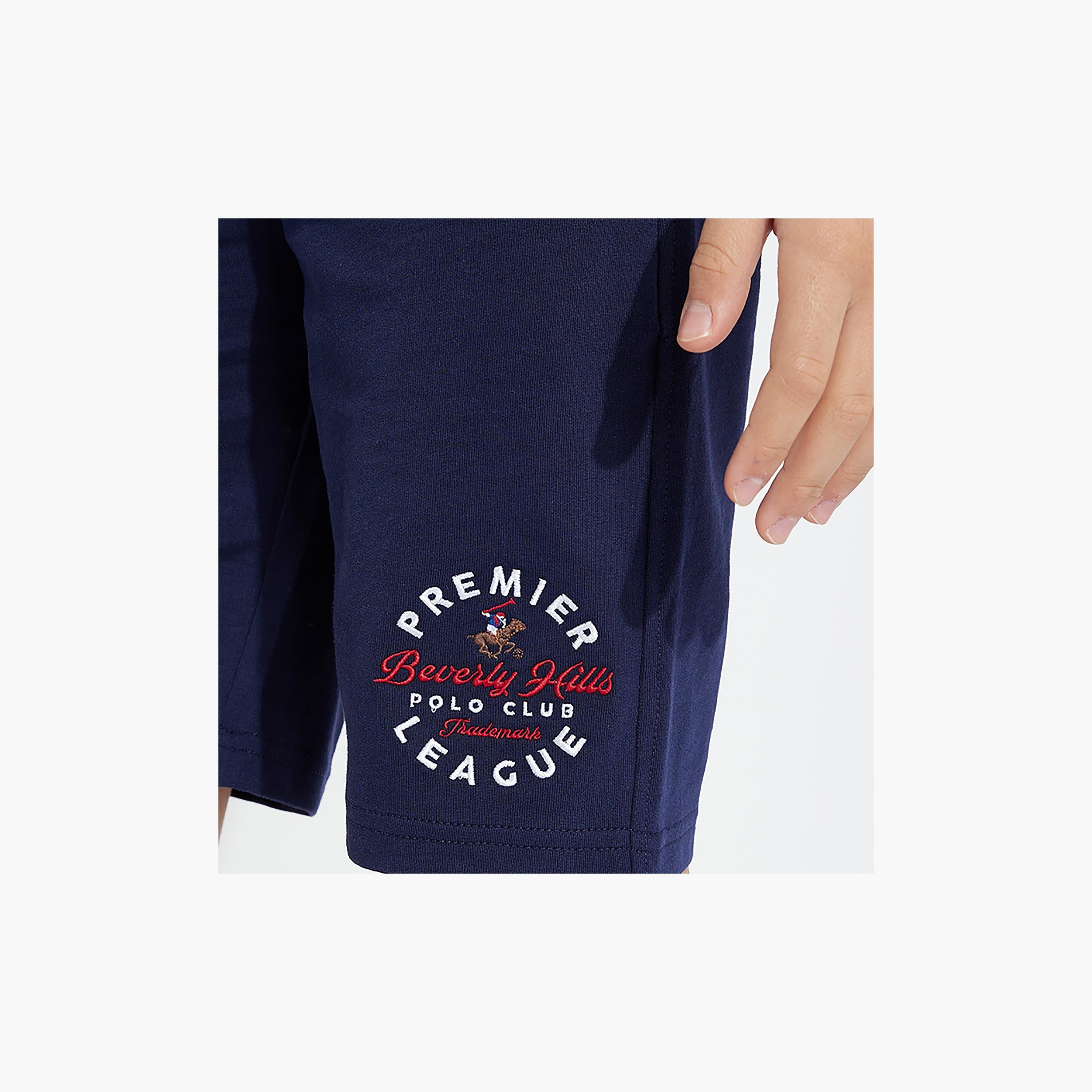 Beverly Hills Polo Club Elastic Waist Regular Fit Woven Shorts-boys-clothing-bottoms-shorts-image-3