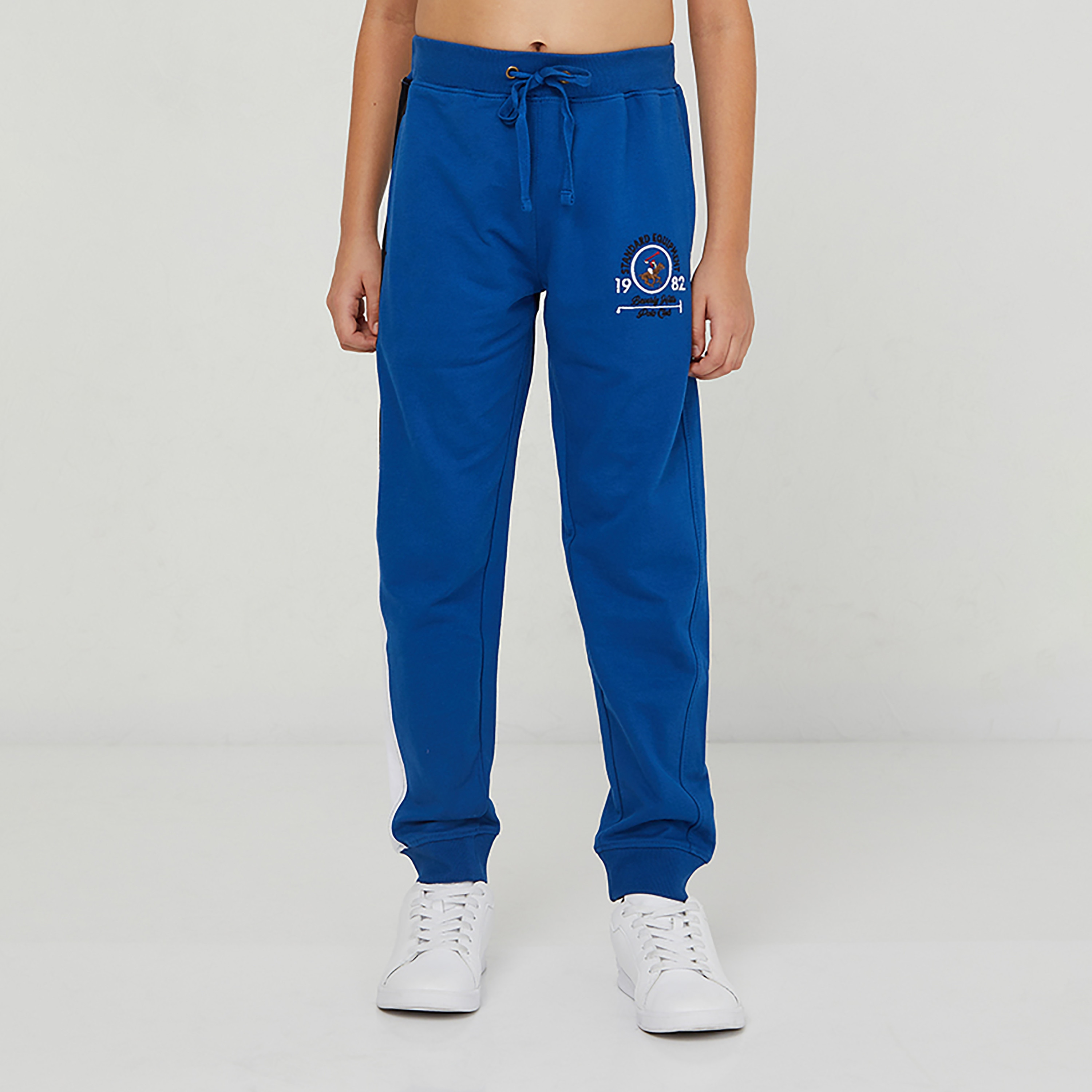 بنطال ركض برباط الخصر مطرز من بيفرلي هيلز بولو كلوب-boys-clothing-bottoms-joggersandtrackpants-image-1