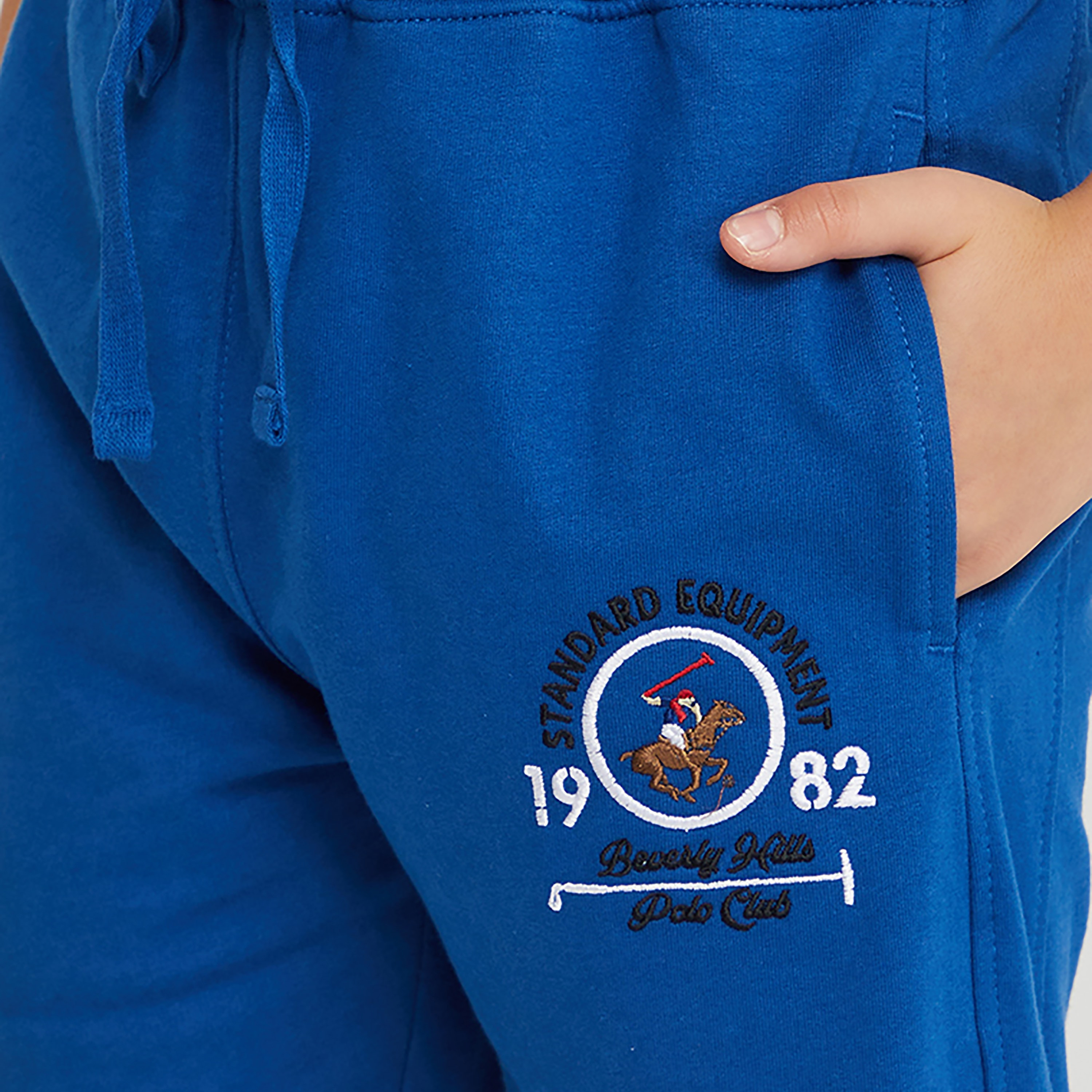 Beverly Hills Polo Club Embroidered Drawstring Waist Joggers-boys-clothing-bottoms-joggersandtrackpants-image-3