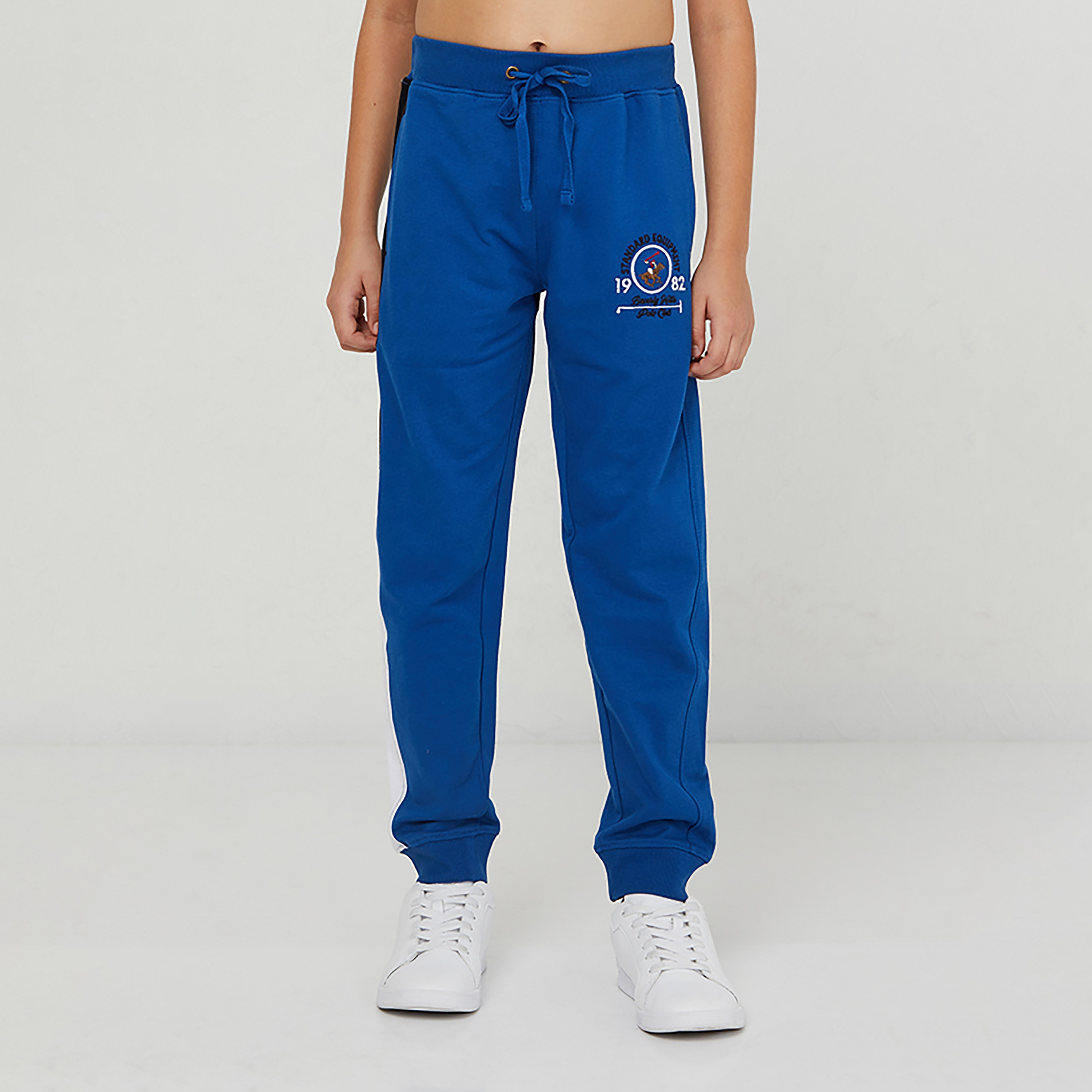 بنطال ركض برباط الخصر مطرز من بيفرلي هيلز بولو كلوب-boys-clothing-bottoms-joggersandtrackpants-image-5