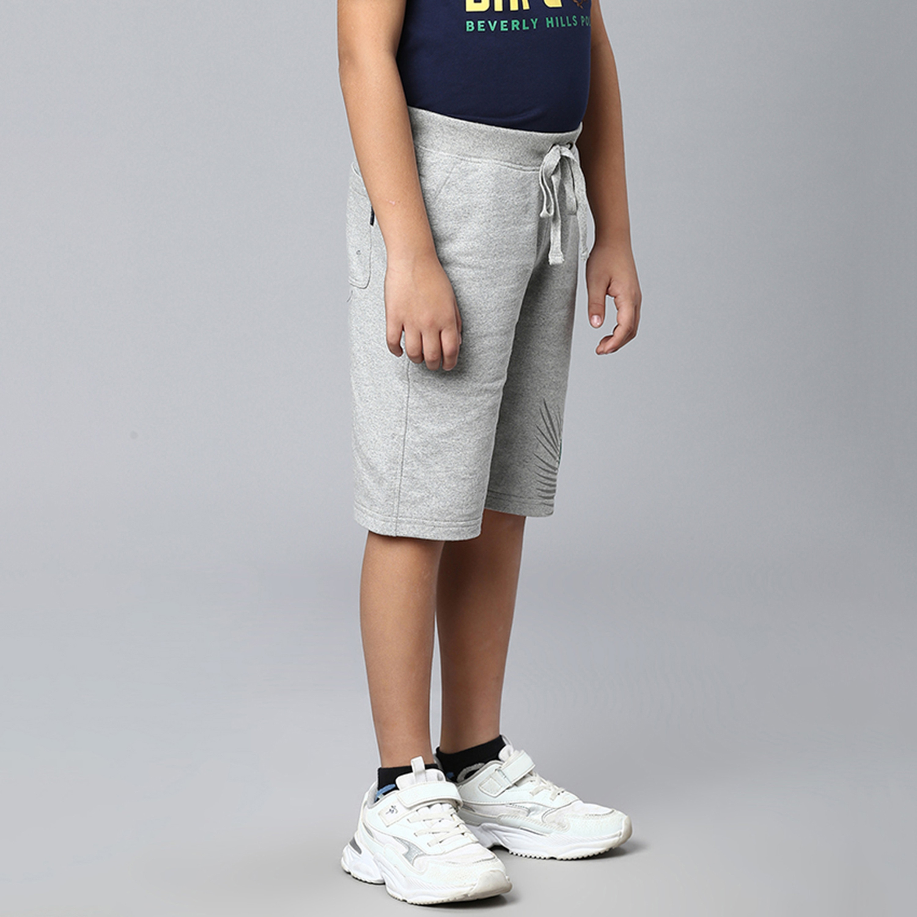 شورت برباط إغلاق وجيوب وطبعات من بيفرلي هيلز بولو كلوب-boys-clothing-bottoms-shorts-image-3