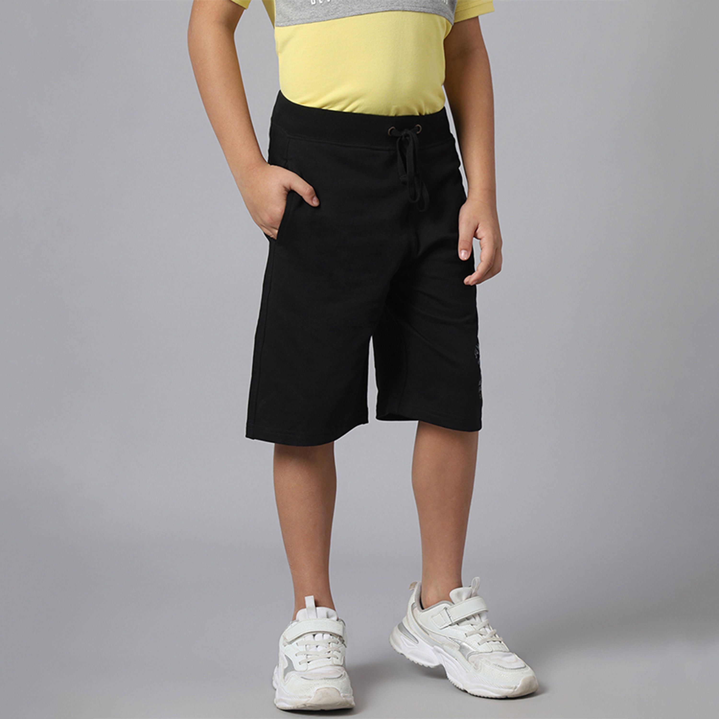 Beverly Hills Polo Club Printed Shorts with Pockets and Drawstring Closure-cpkids-clothing-boys-bottoms-shorts-image-3