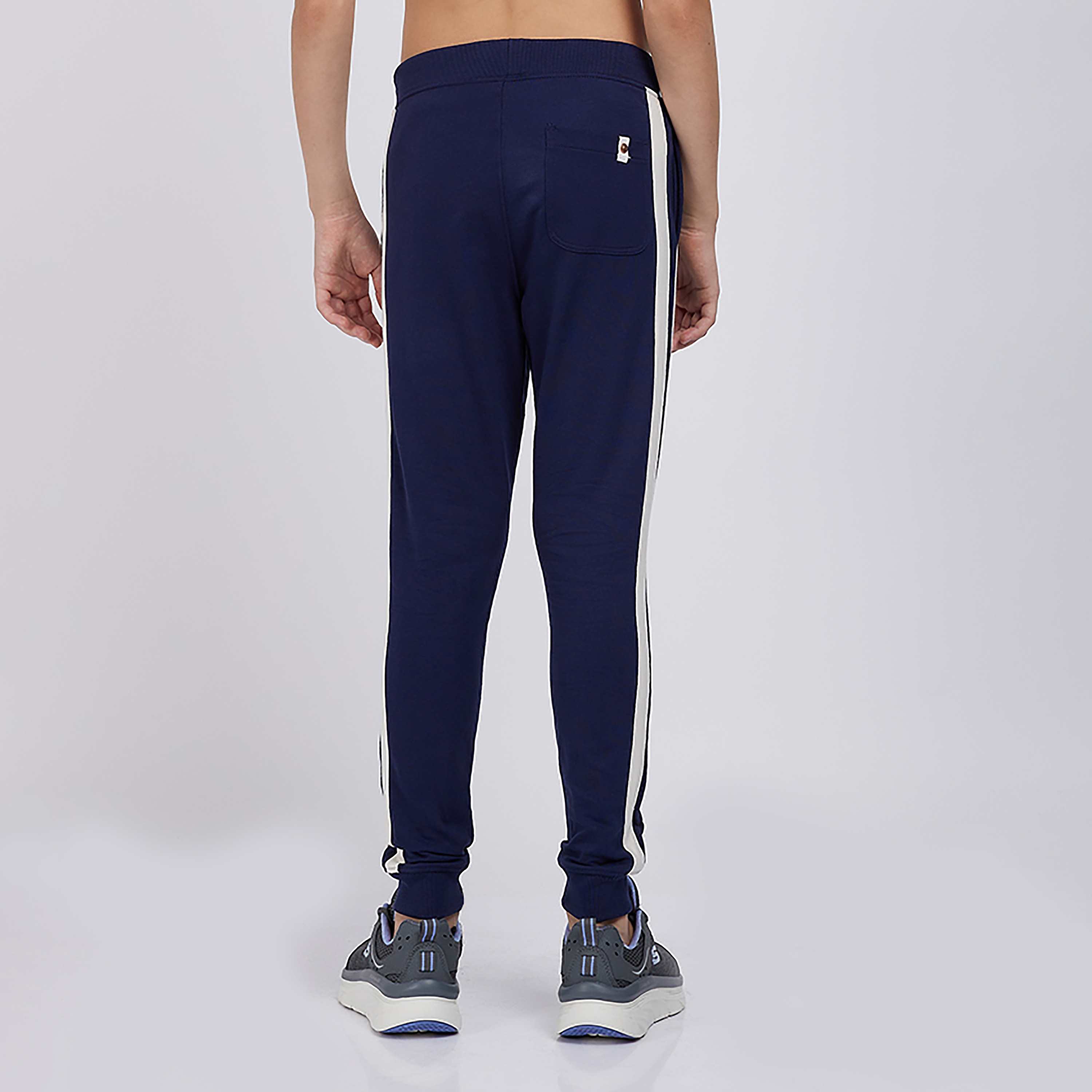 Beverly Hills Polo Club Logo Embroidered Side Striped Joggers-boys-clothing-bottoms-joggersandtrackpants-image-2