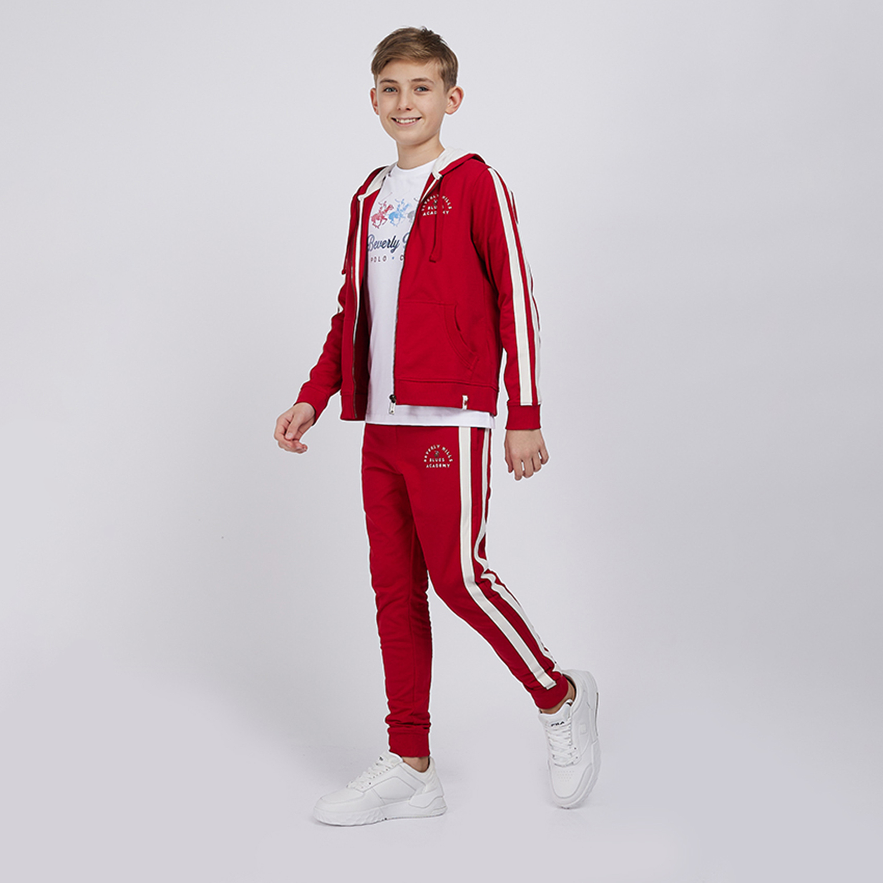 Beverly Hills Polo Club Cotton Solid Drawstring Joggers-boys-clothing-schoolwear-bottoms-joggers-image-2