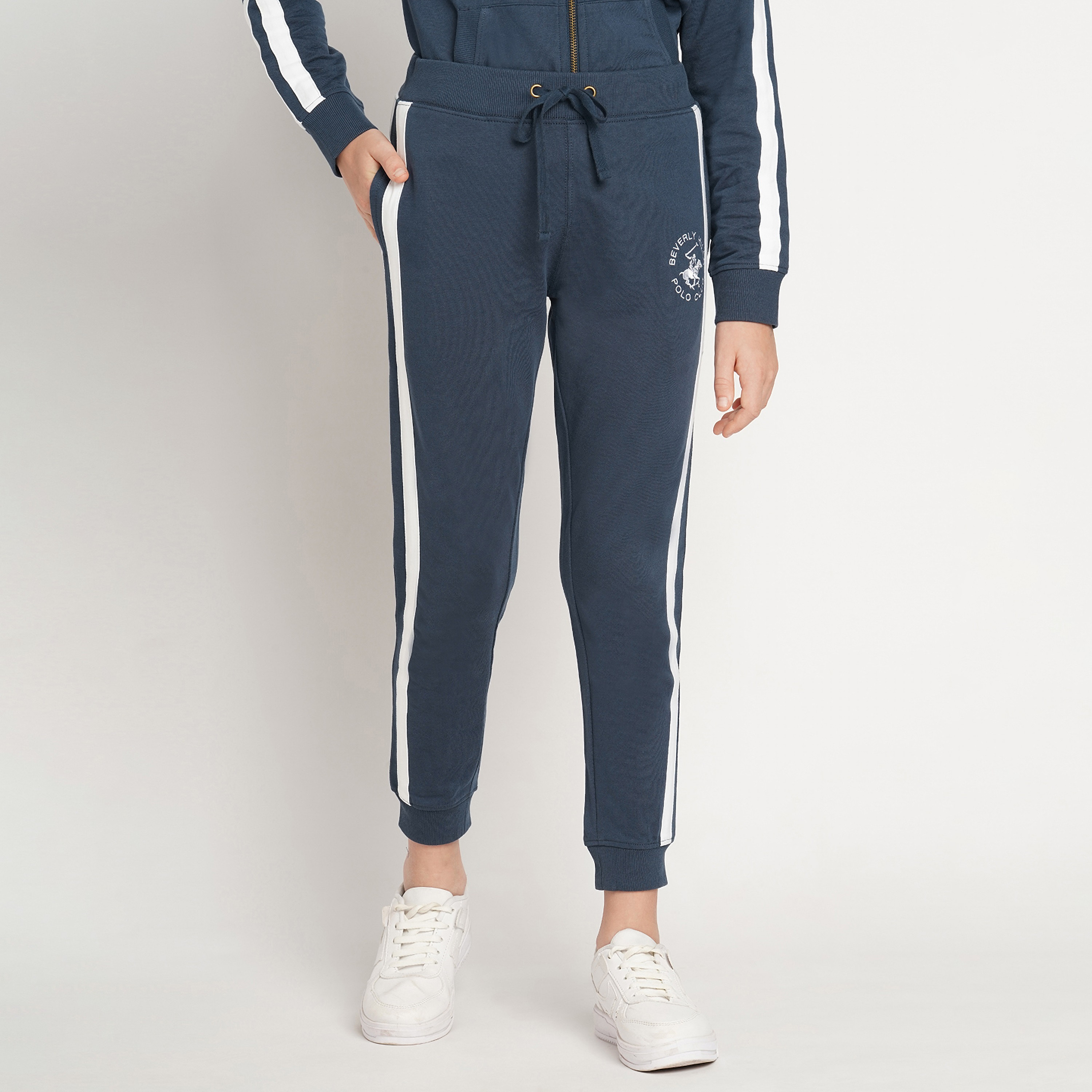 Beverly Hills Polo Club Striped Joggers-boys-clothing-schoolwear-bottoms-joggers-image-1