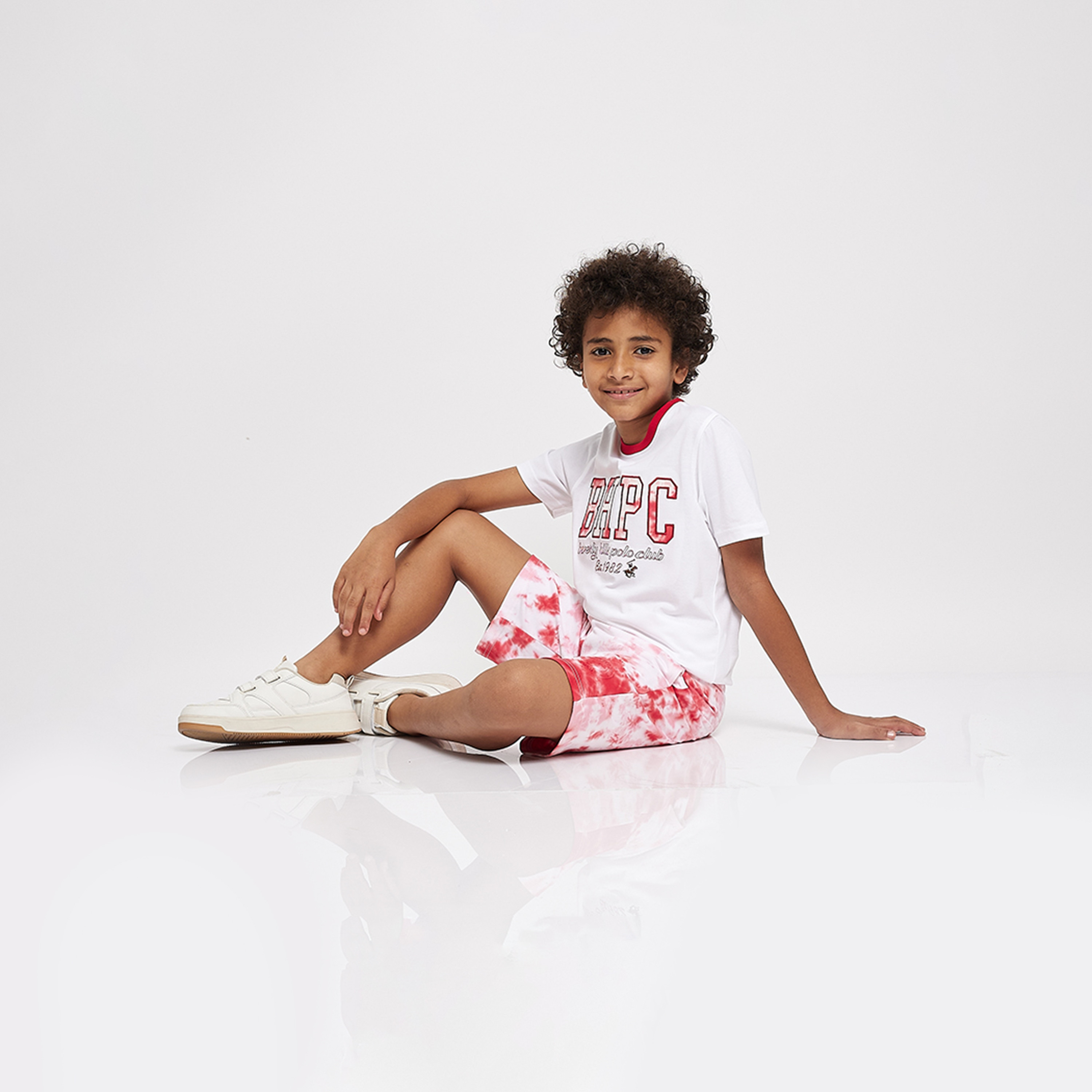 شورت مطاطي مطبوع من بيفرلي هيلز بولو كلوب-cpkids-clothing-boys-bottoms-shorts-image-4