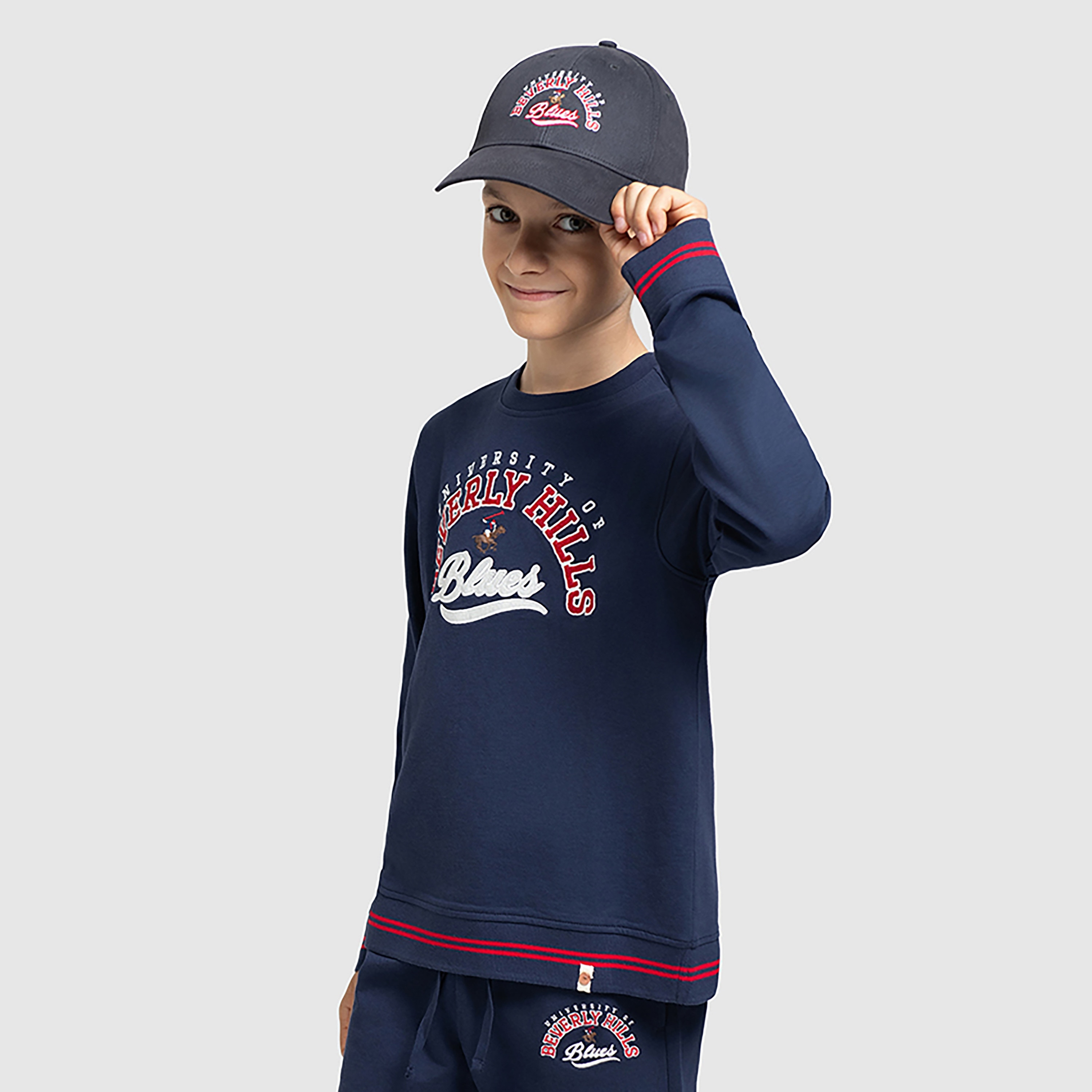 Beverly Hills Polo Club Embroidered Long Sleeves Sweatshirt-boys-clothing-winterwear-sweatshirts-image-2