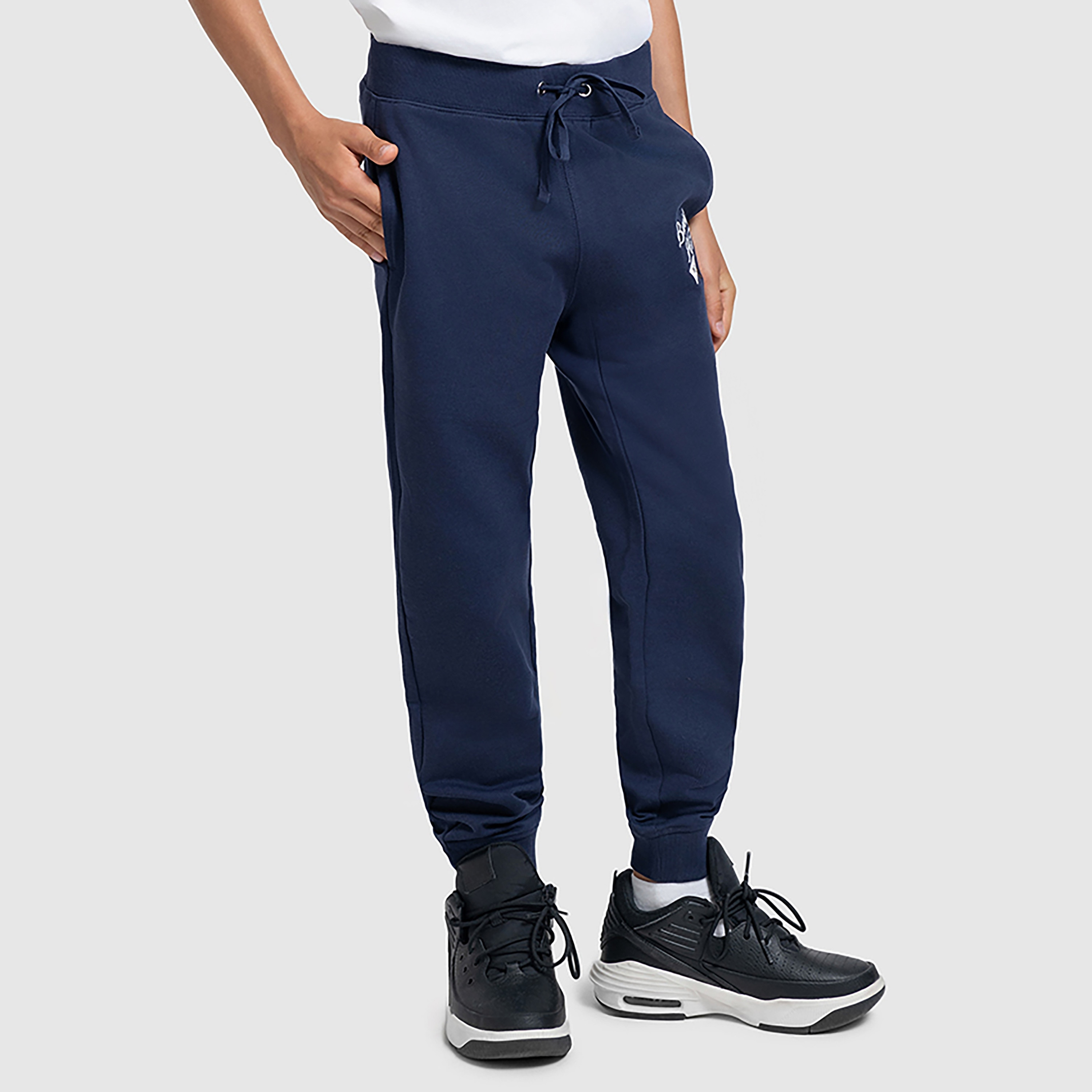 Beverly Hills Polo Club Embroidered Elasticated Joggers-boys-clothing-bottoms-joggersandtrackpants-image-2