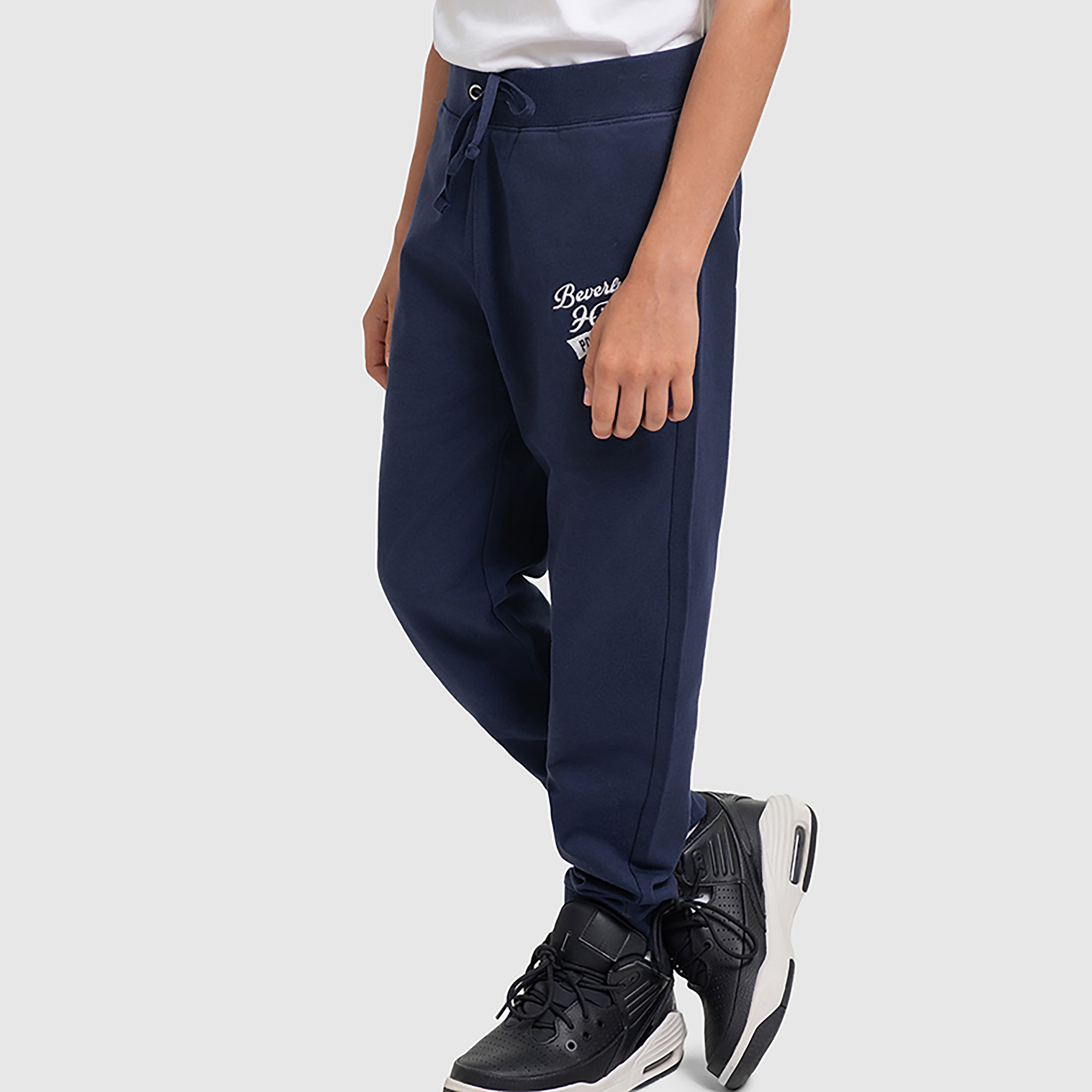 Beverly Hills Polo Club Embroidered Elasticated Joggers-boys-clothing-bottoms-joggersandtrackpants-image-3