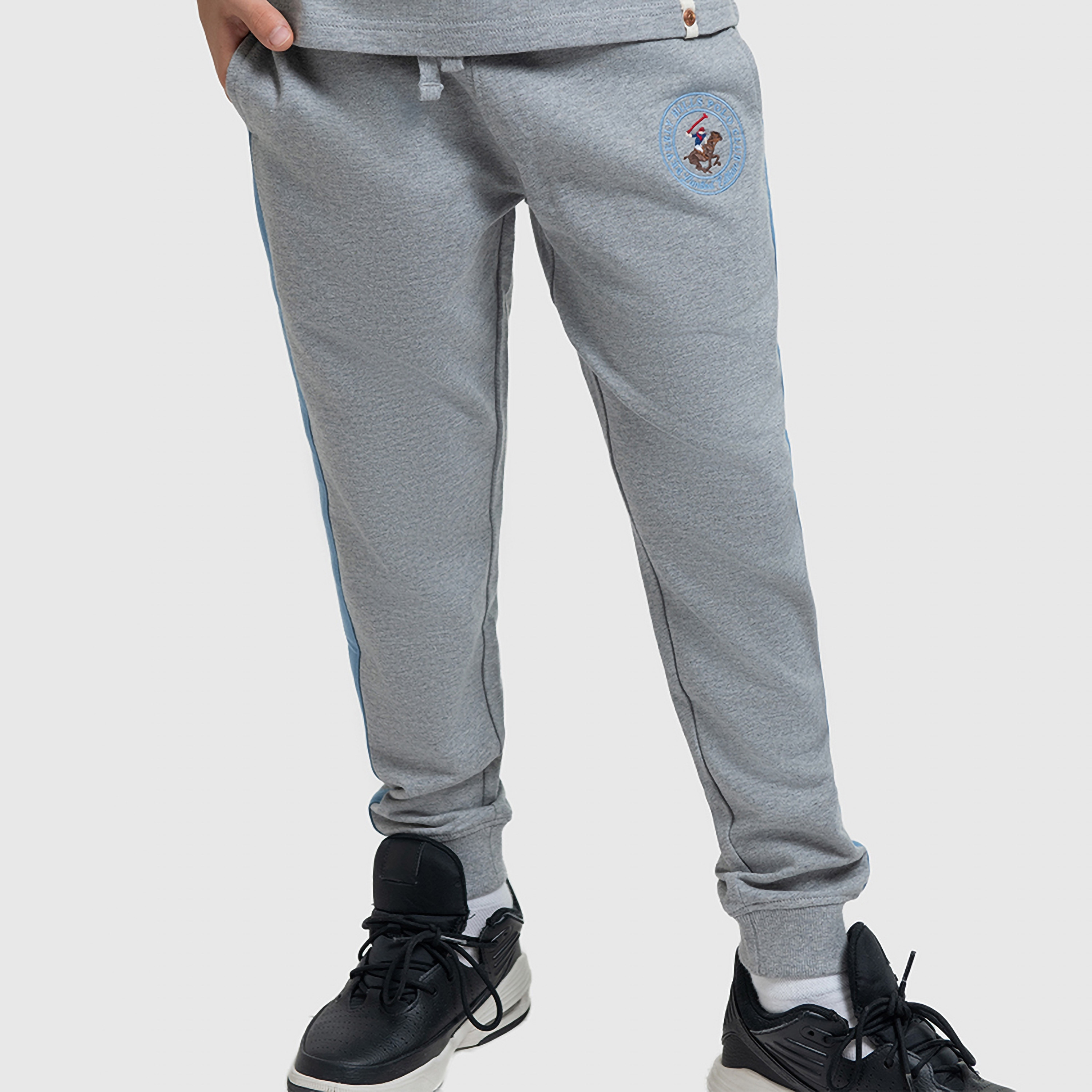 بنطال ركض مطاطي مطرز من بيفرلي هيلز بولو كلوب-boys-clothing-bottoms-joggersandtrackpants-image-1
