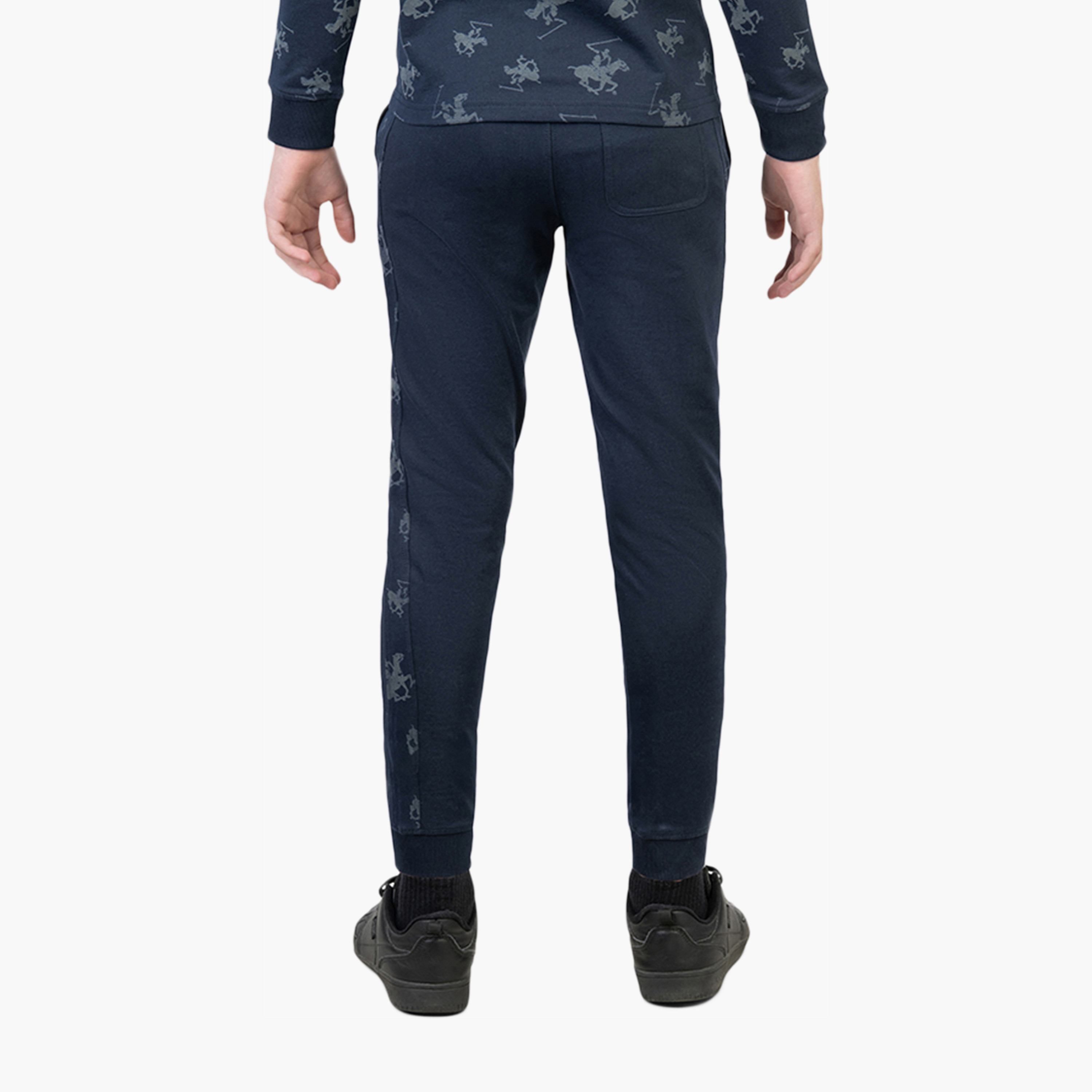 Beverly Hills Polo Club Cotton Logo Embroidered Drawstring Waist Joggers-boys-clothing-bottoms-joggersandtrackpants-image-4