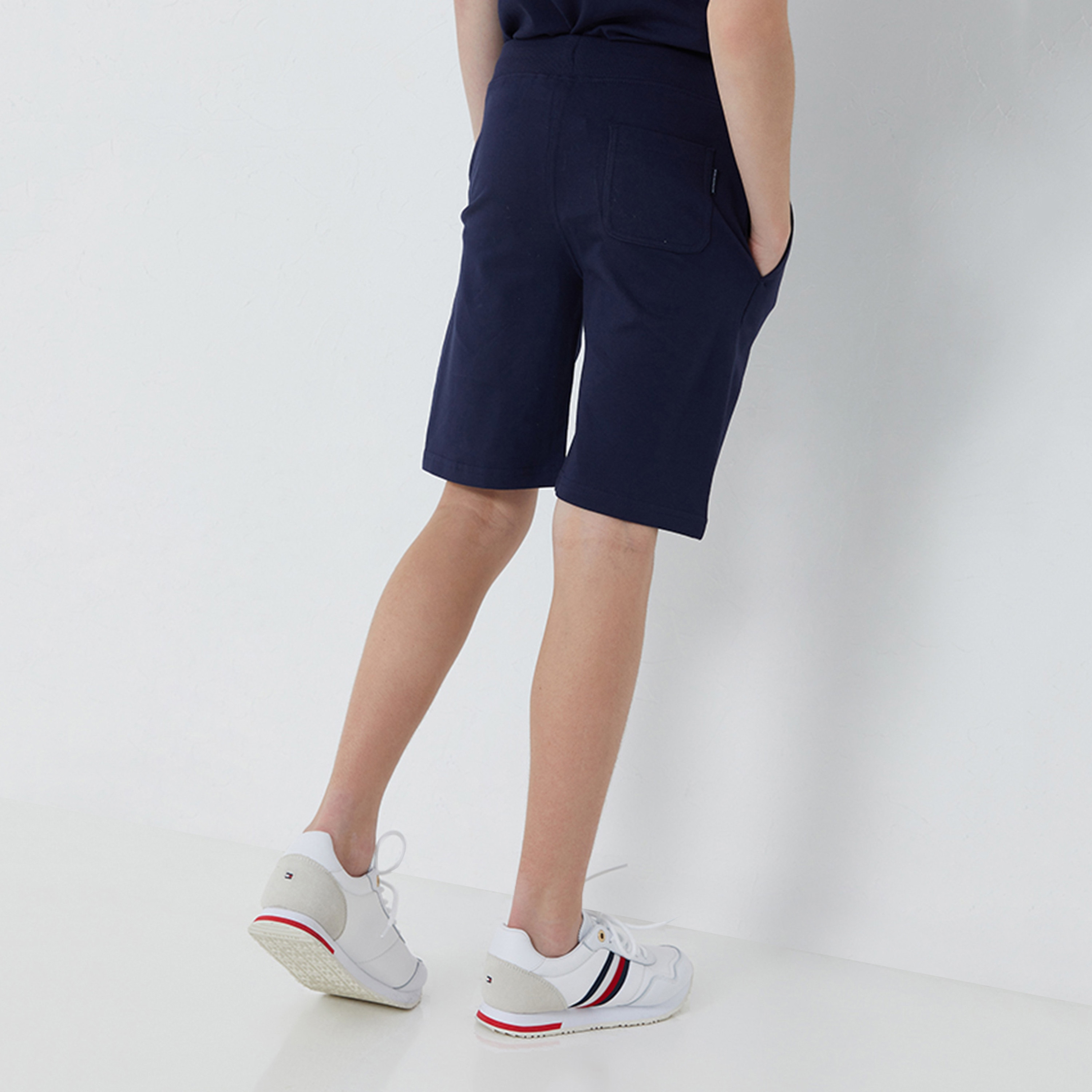 Beverly Hills Polo Club Kids Embroidered Logo Shorts-boys-clothing-schoolwear-bottoms-image-2