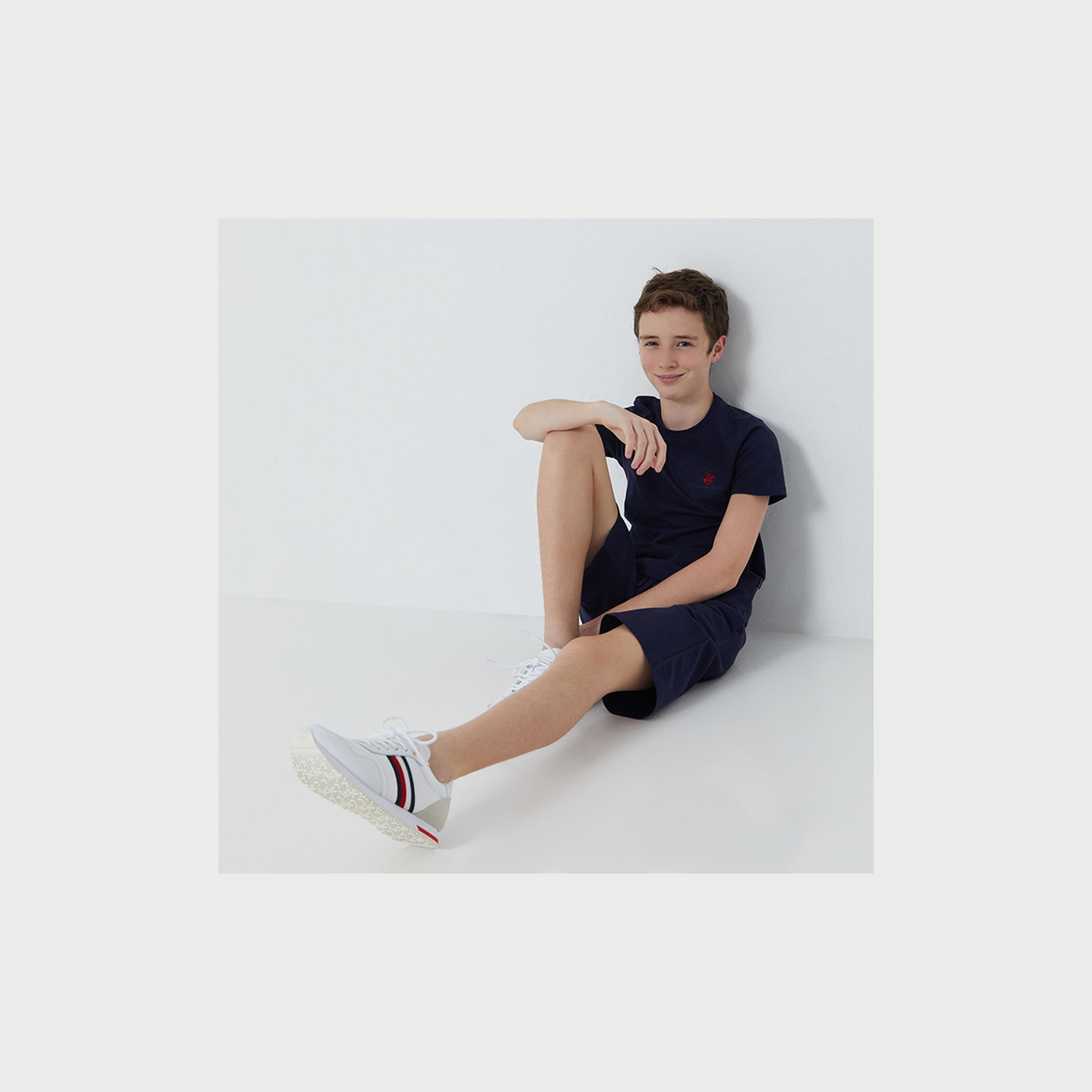 Beverly Hills Polo Club Kids Embroidered Logo Shorts-boys-clothing-schoolwear-bottoms-image-4