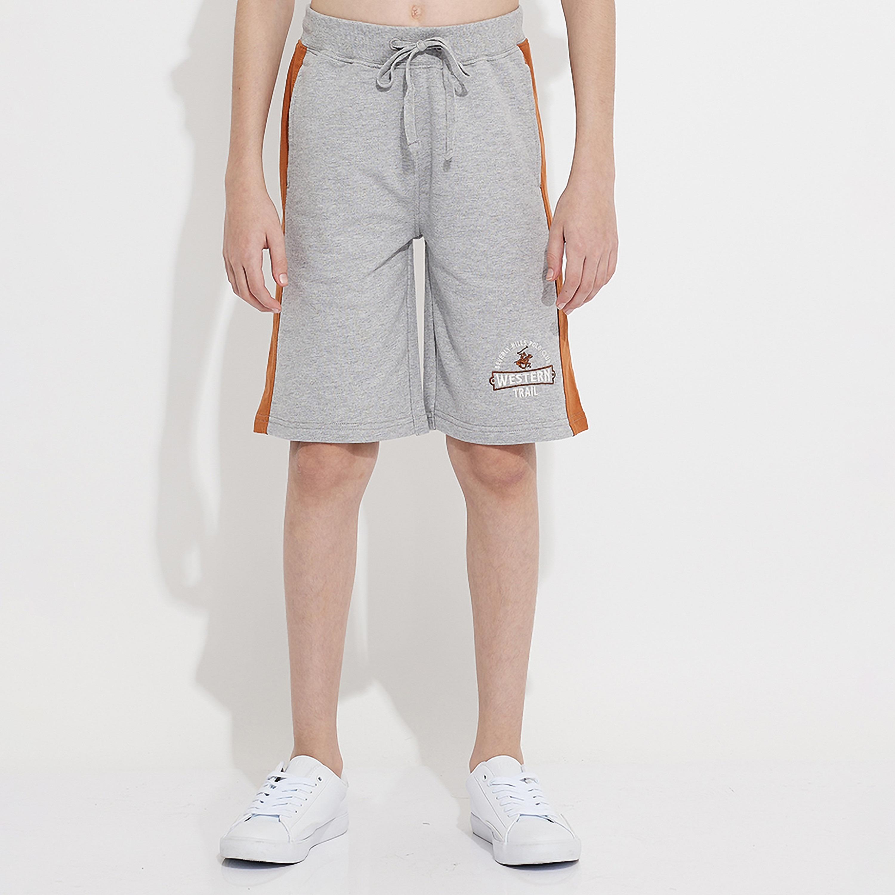 شورت مطاطي مطرز من بيفرلي هيلز بولو كلوب-boys-clothing-bottoms-shorts-image-1