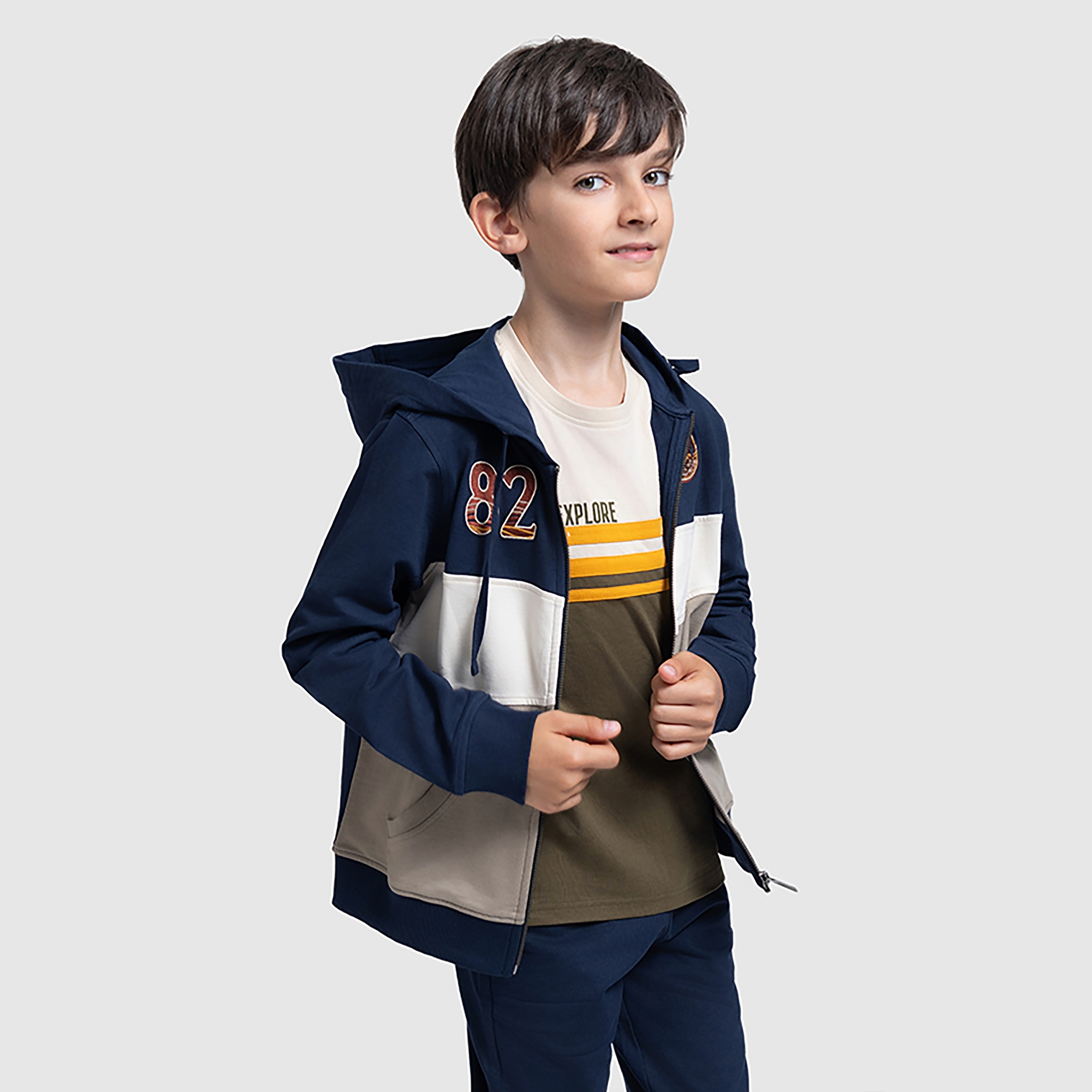 Beverly Hills Polo Club Colour Blocked Long Sleeves Jacket-boys-clothing-jacketsandcoats-image-2