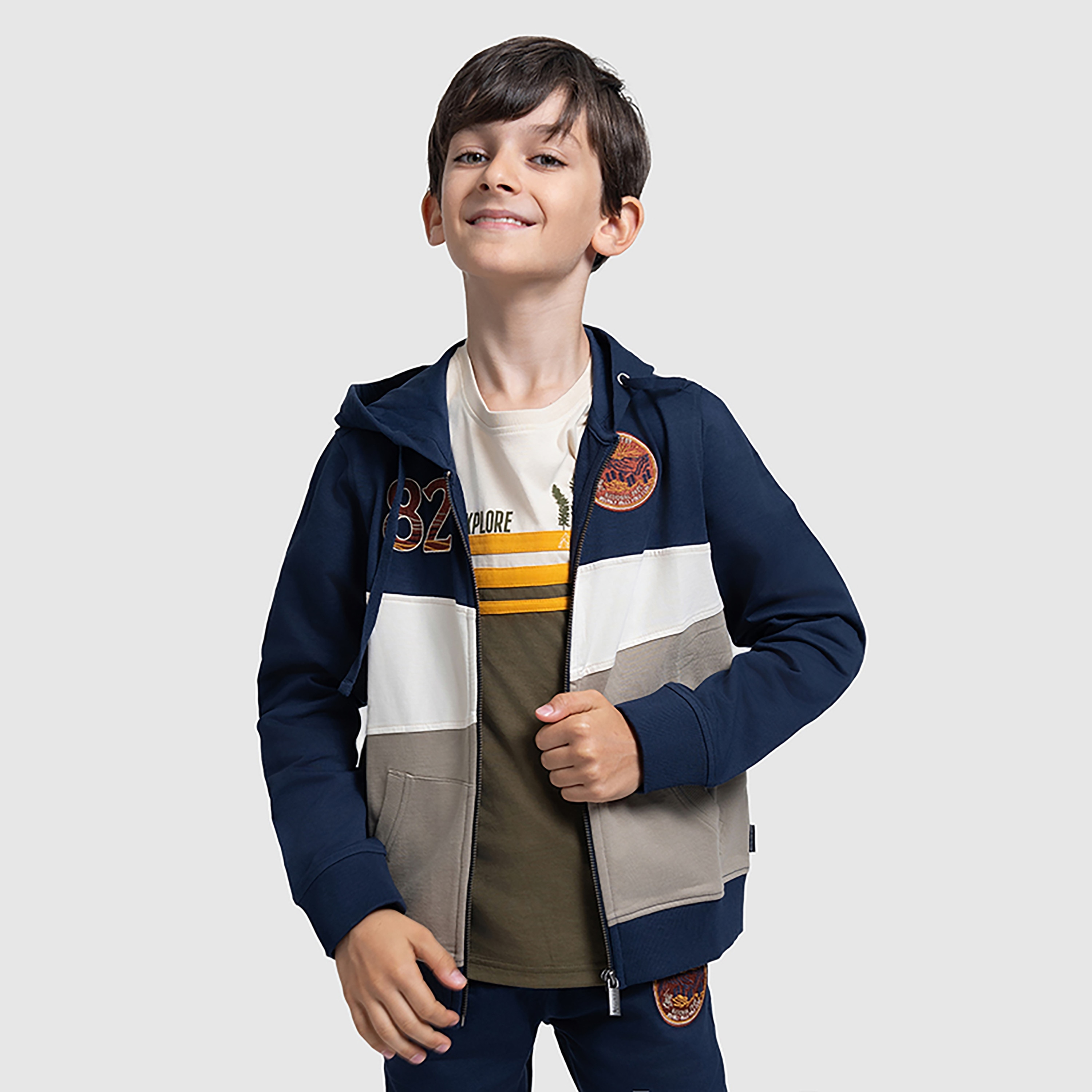 Beverly Hills Polo Club Colour Blocked Long Sleeves Jacket-boys-clothing-jacketsandcoats-image-3