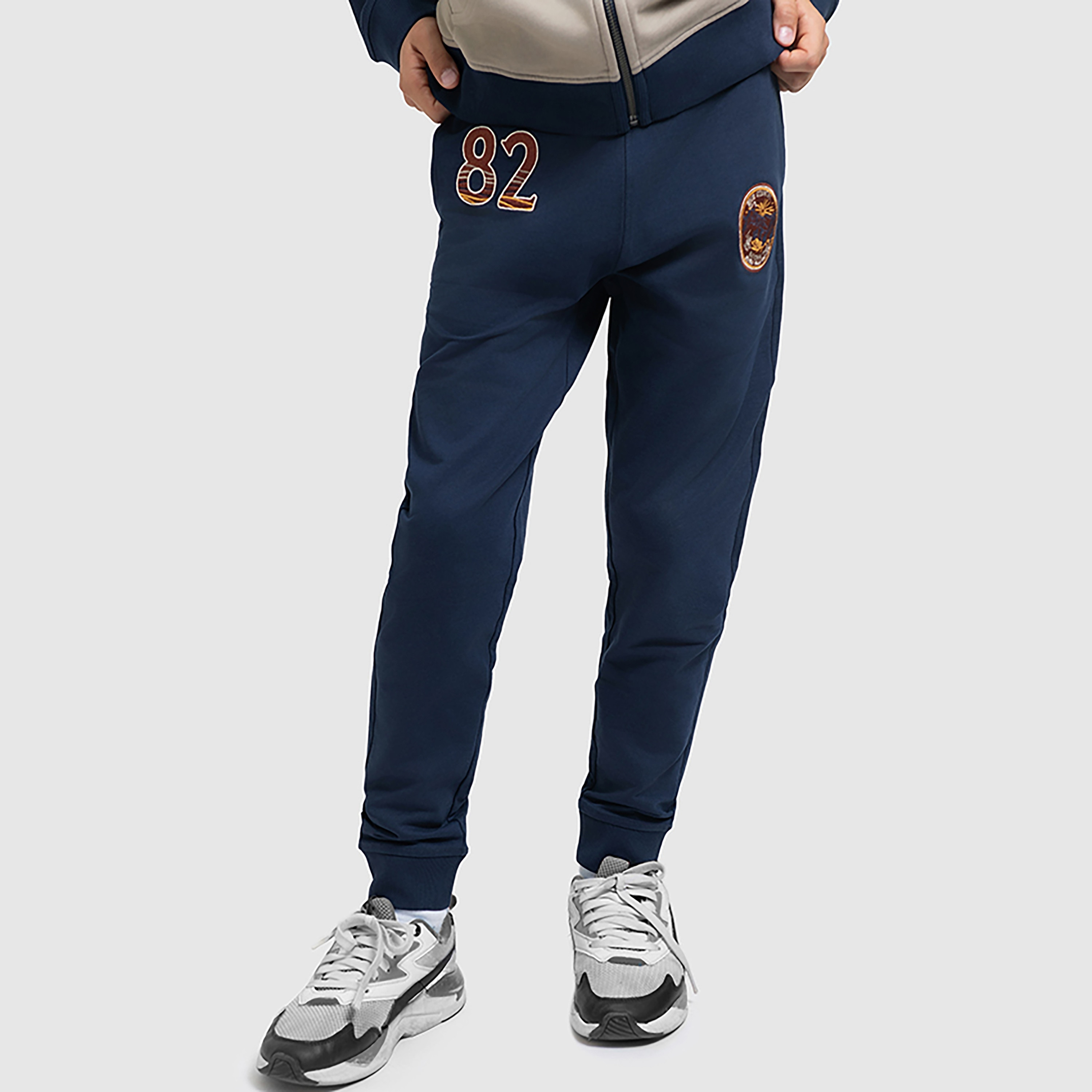 Beverly Hills Polo Club Embroidered Elasticated Joggers-boys-clothing-bottoms-joggersandtrackpants-image-1