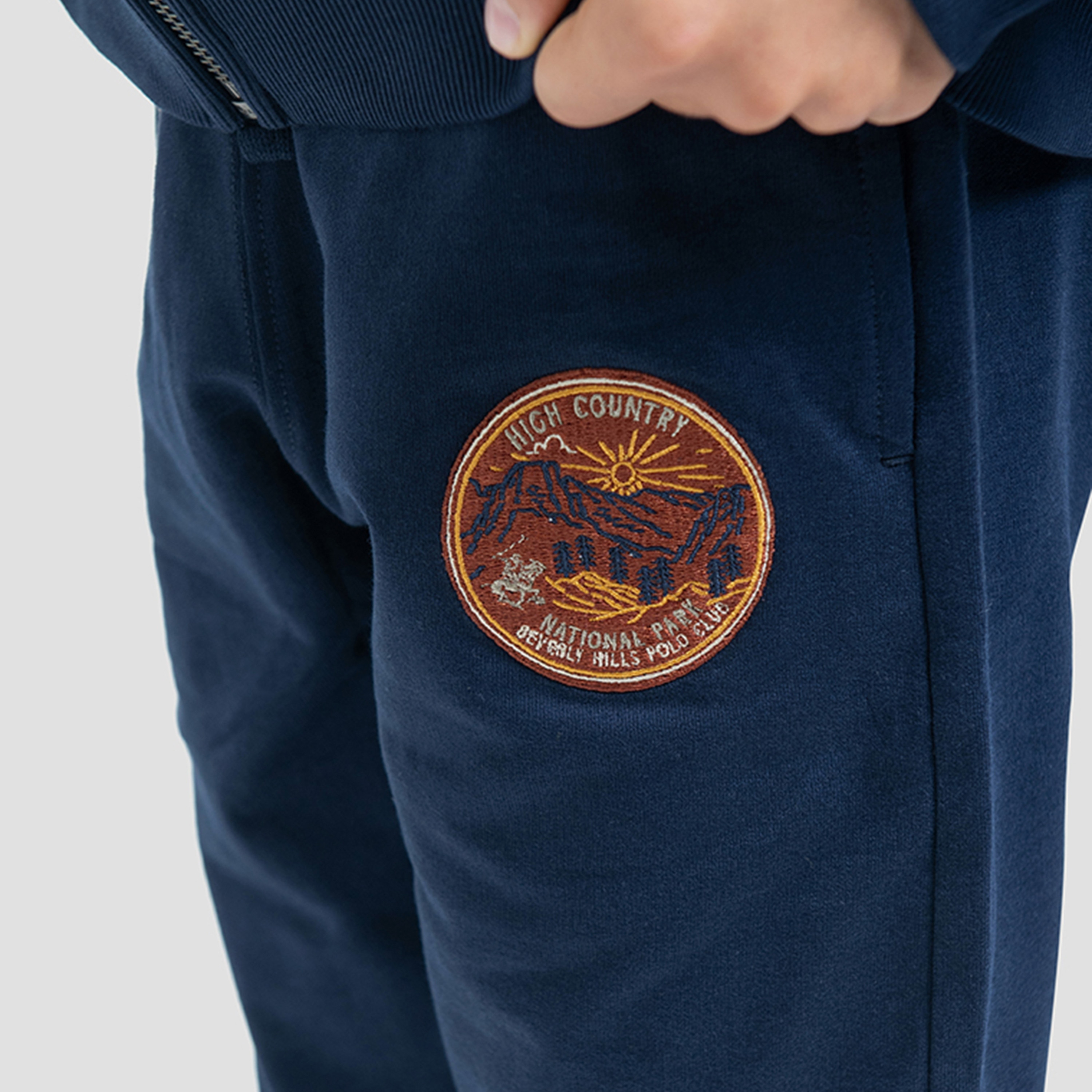 Beverly Hills Polo Club Embroidered Elasticated Joggers-boys-clothing-bottoms-joggersandtrackpants-image-3