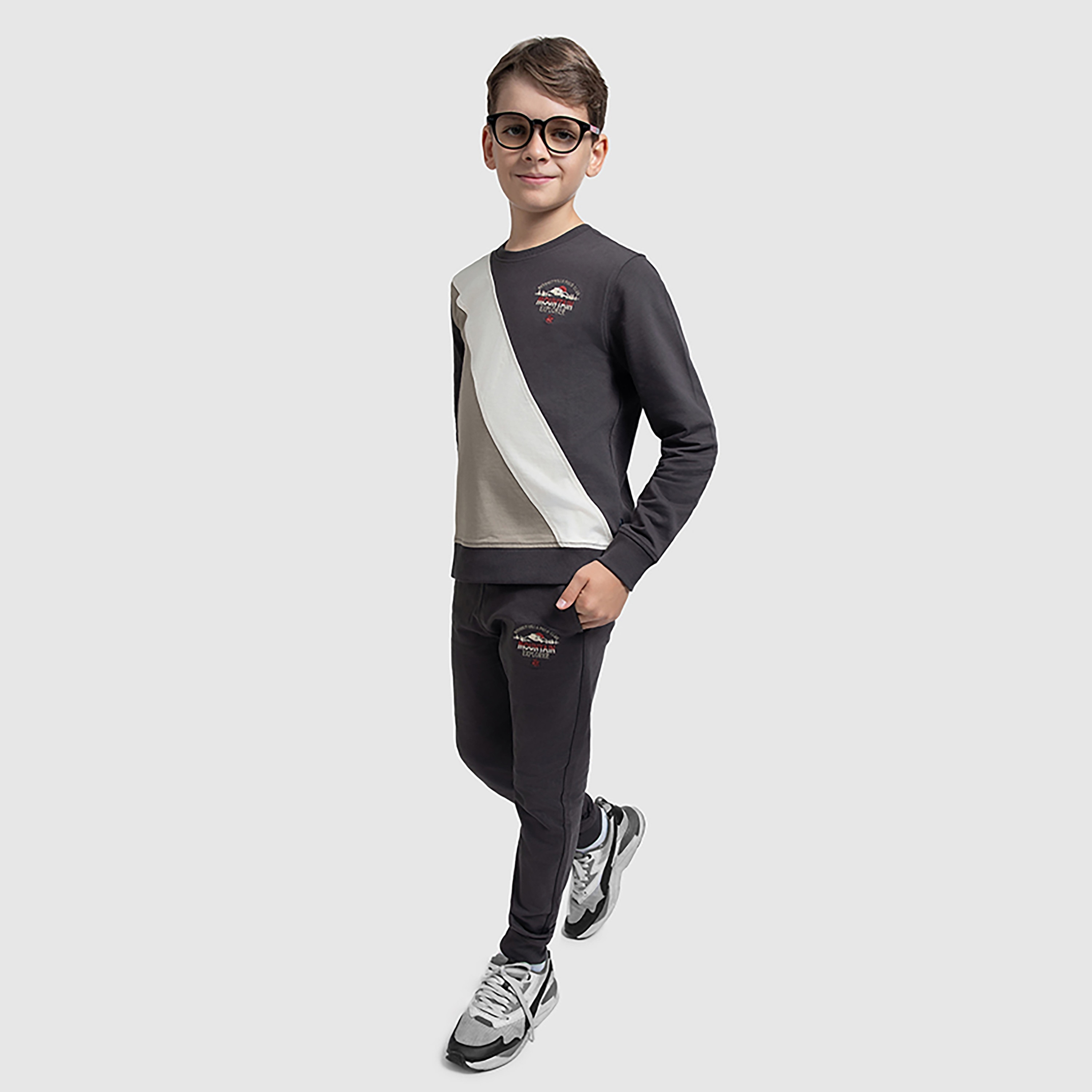 سويت شيرت بأكمام طويلة وملون من بيفرلي هيلز بولو كلوب-boys-clothing-sweatshirts-image-2