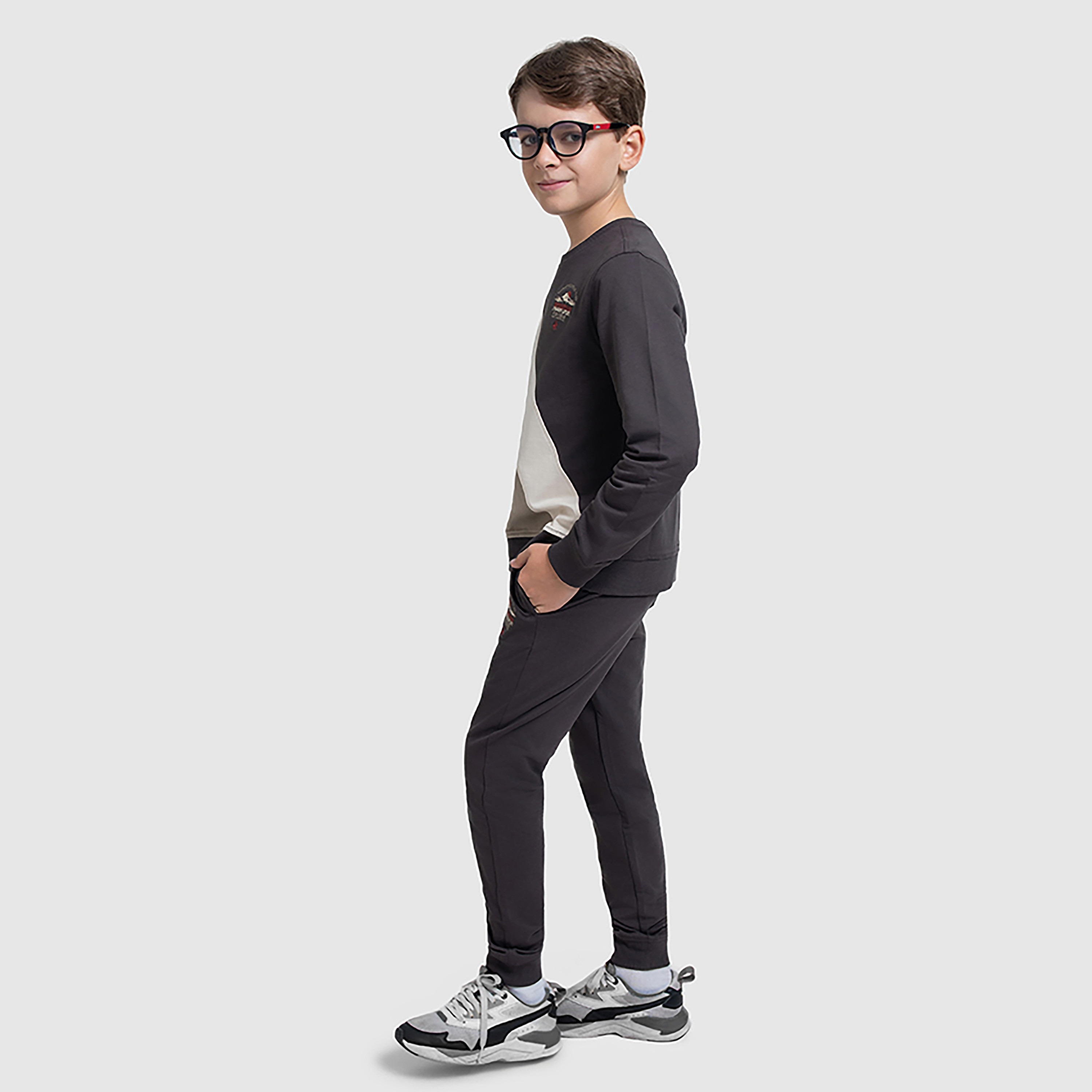 سويت شيرت بأكمام طويلة وملون من بيفرلي هيلز بولو كلوب-boys-clothing-sweatshirts-image-4