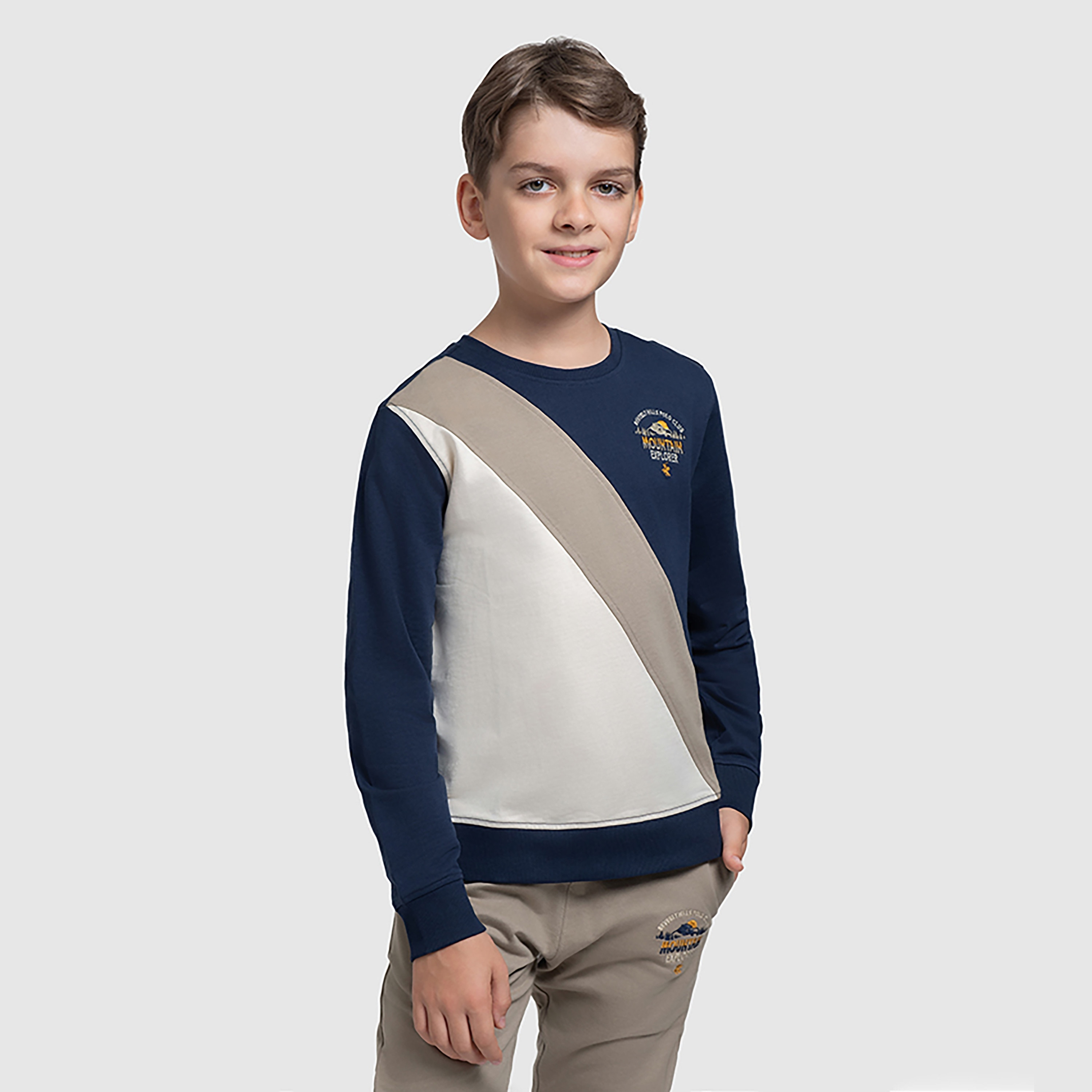 Beverly Hills Polo Club Colour Blocked Long Sleeves Sweatshirt-boys-clothing-sweatshirts-image-3