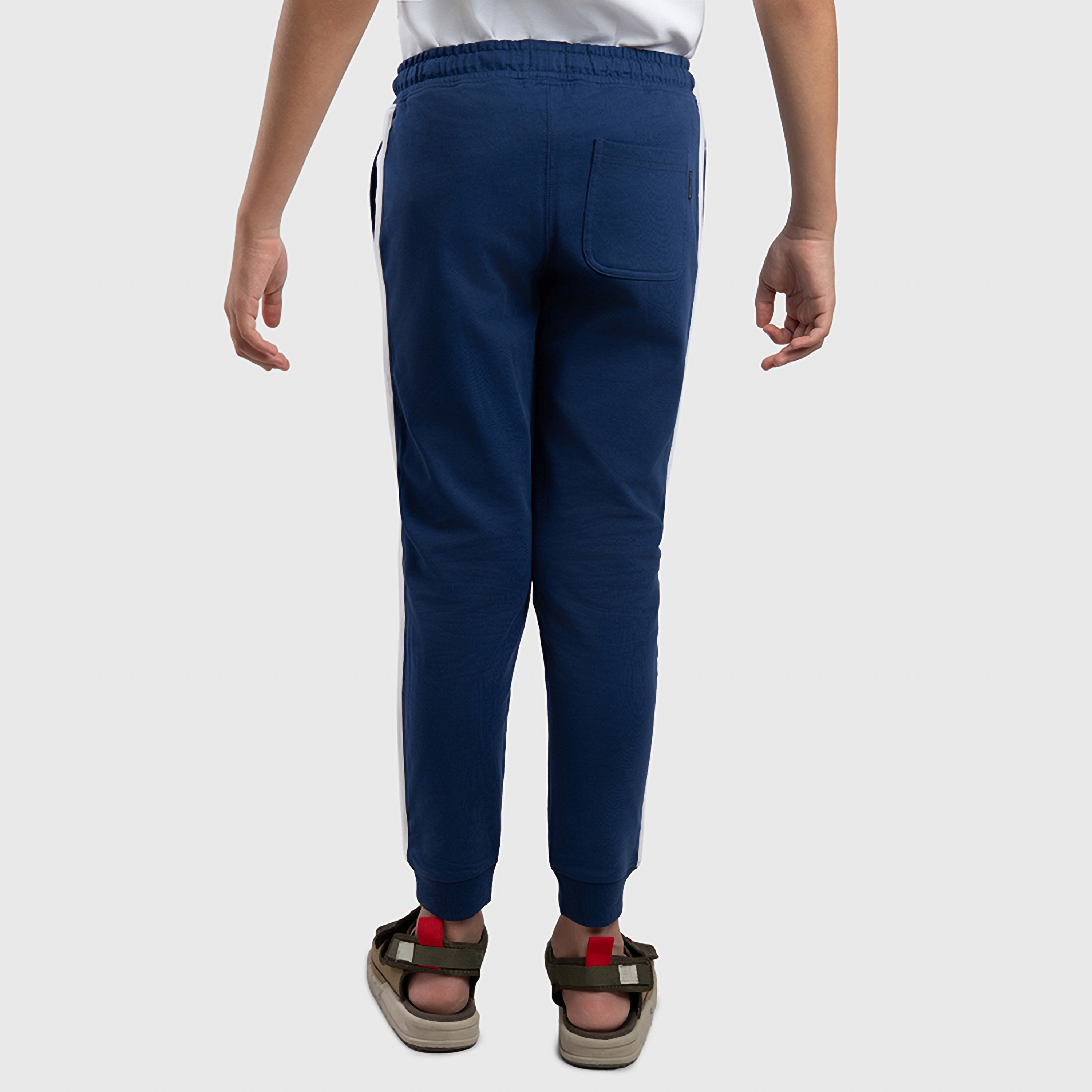 Beverly Hills Polo Club Solid Elasticated Joggers-boys-clothing-bottoms-joggersandtrackpants-image-4