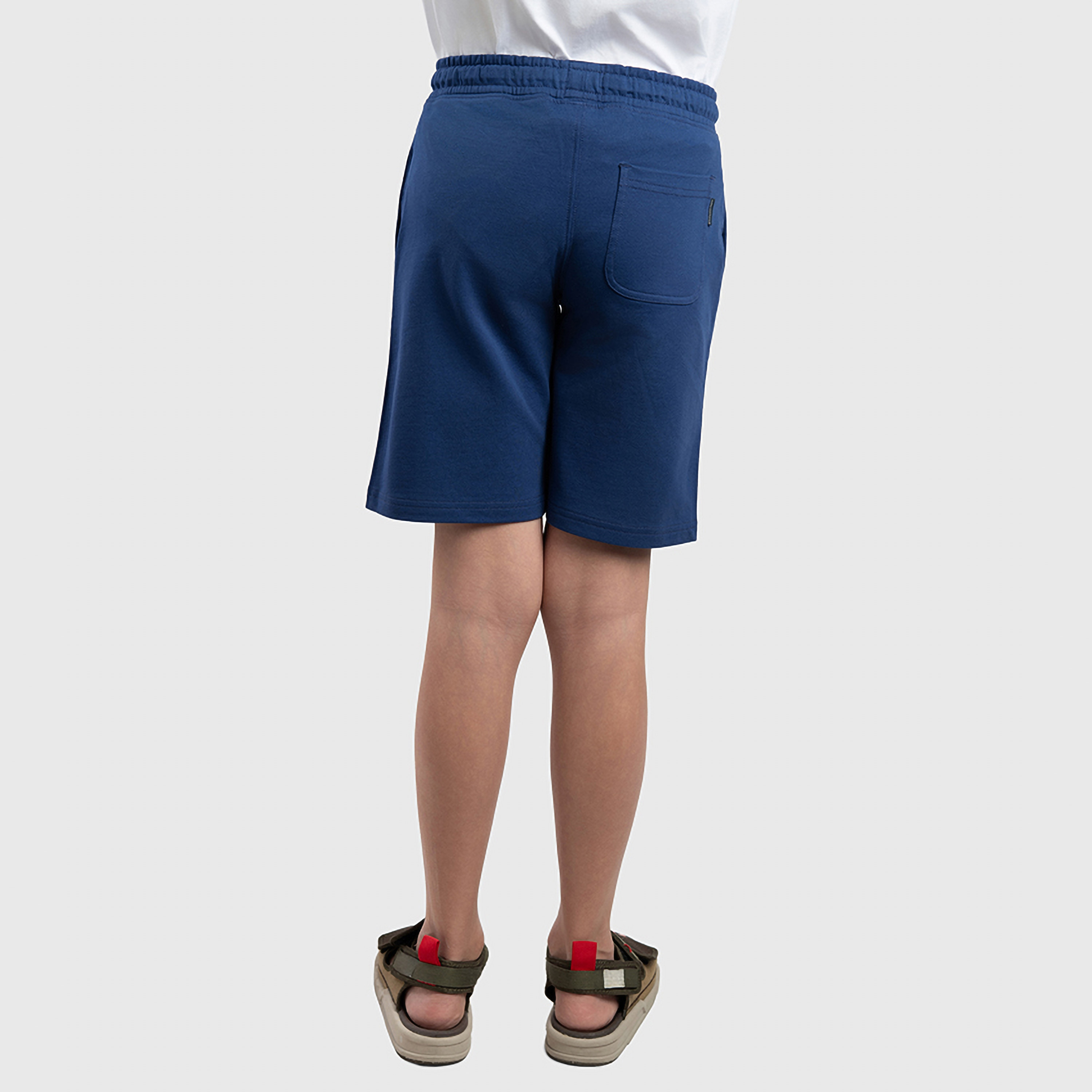 Beverly Hills Polo Club Solid Elasticated Shorts-boys-clothing-bottoms-shorts-image-4
