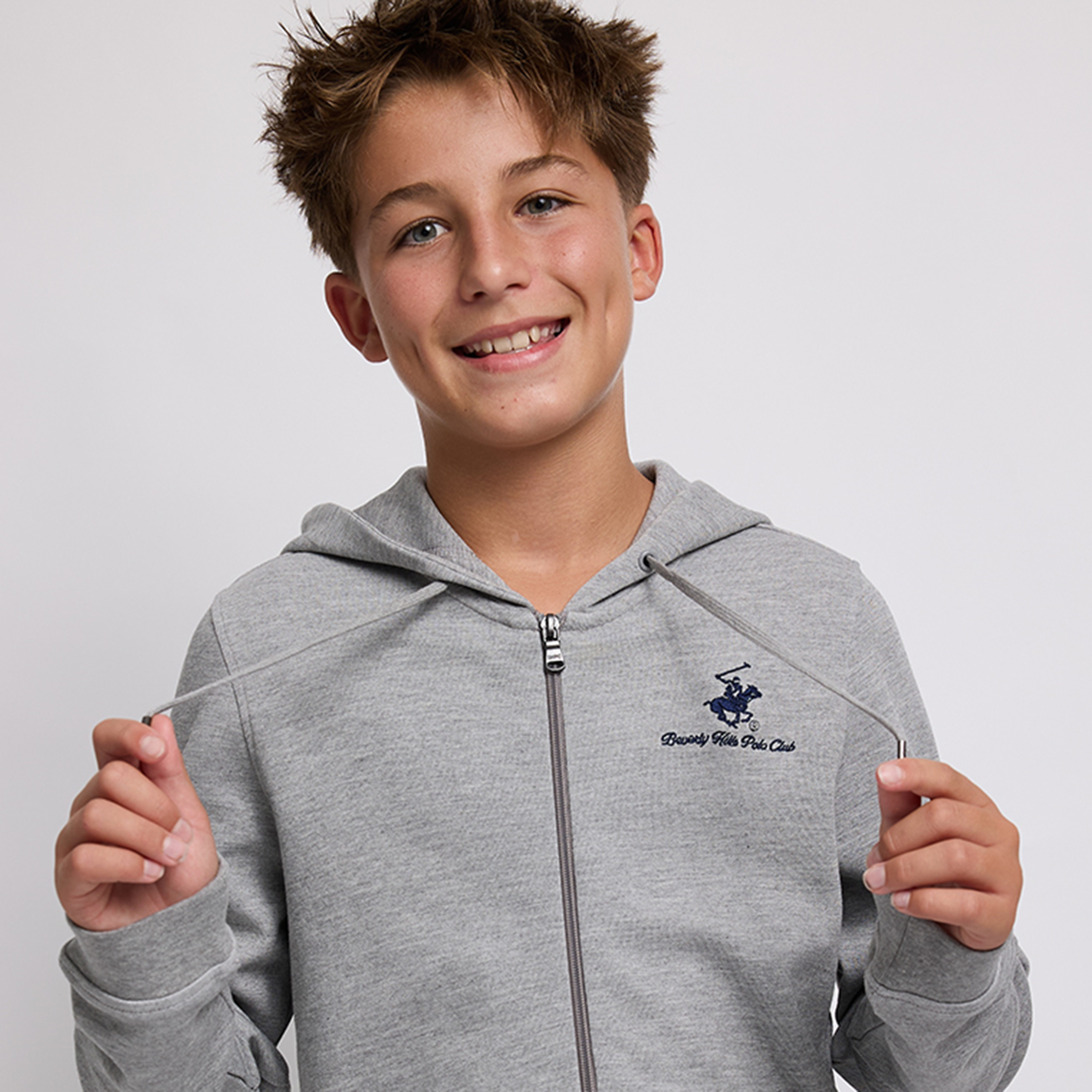 هودي رجالي بسحّاب سادة من القطن من بيفرلي هيلز بولو كلوب-boys-clothing-winterwear-sweatshirts-image-3