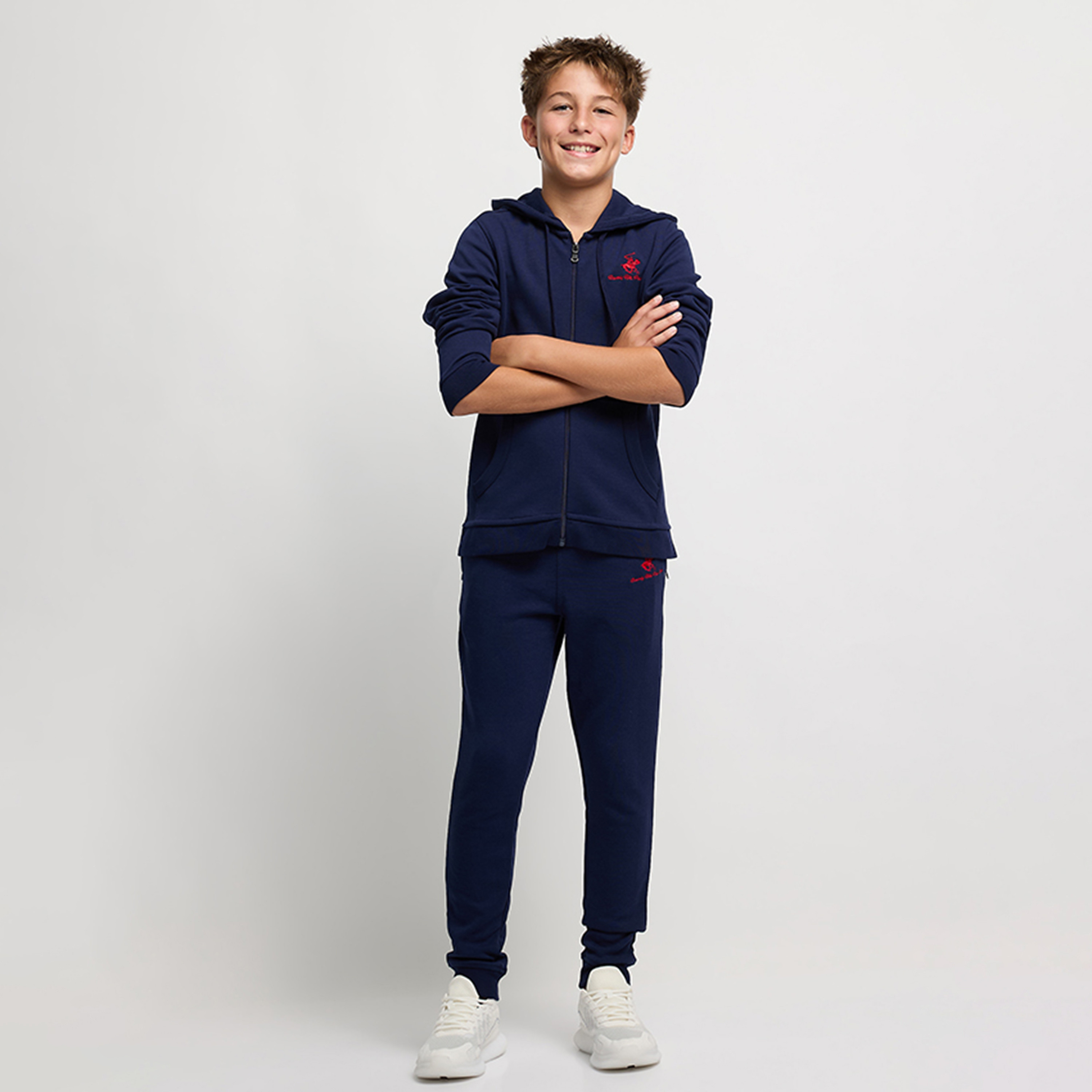 هودي رجالي بسحّاب سادة من القطن من بيفرلي هيلز بولو كلوب-boys-clothing-winterwear-sweatshirts-image-2