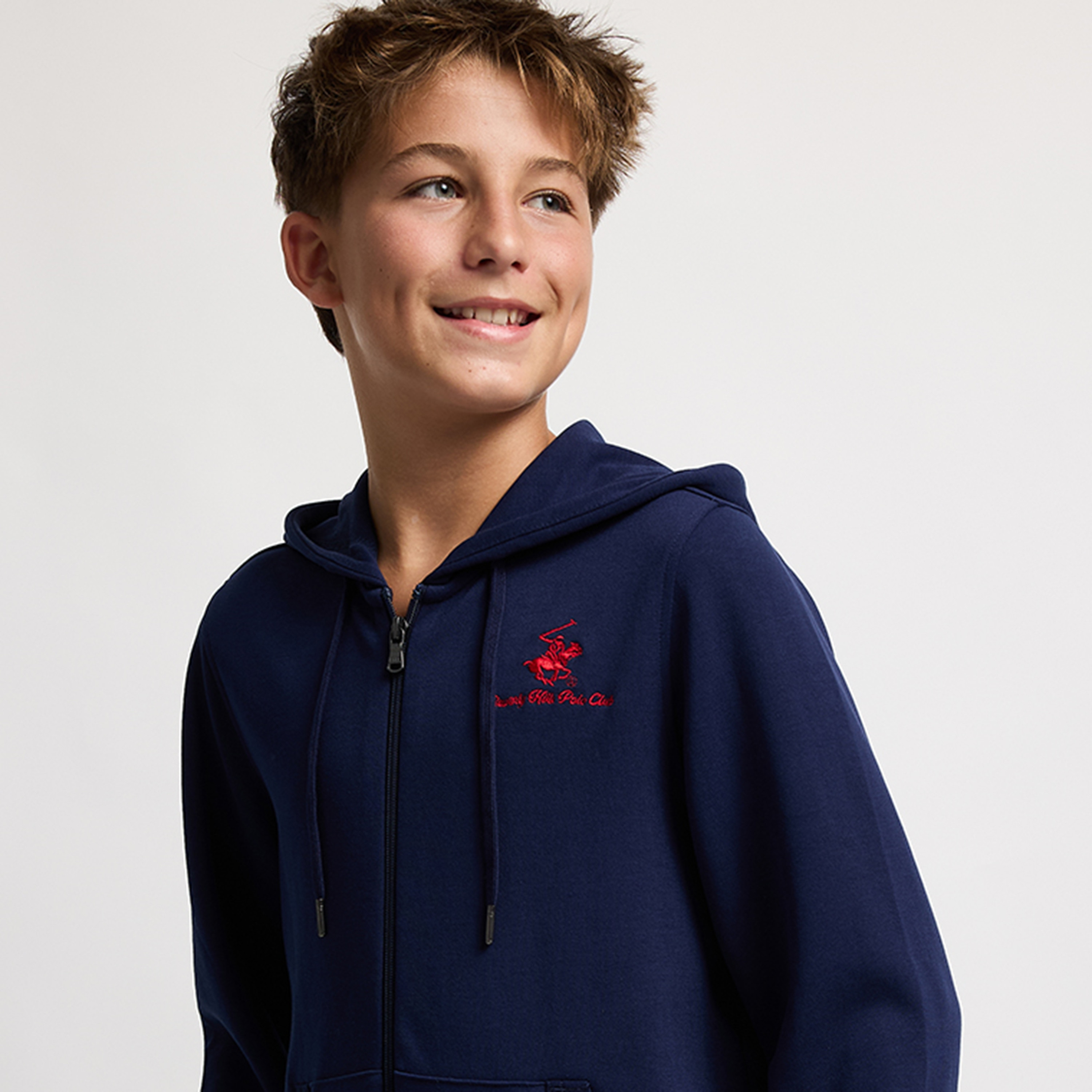 هودي رجالي بسحّاب سادة من القطن من بيفرلي هيلز بولو كلوب-boys-clothing-winterwear-sweatshirts-image-3