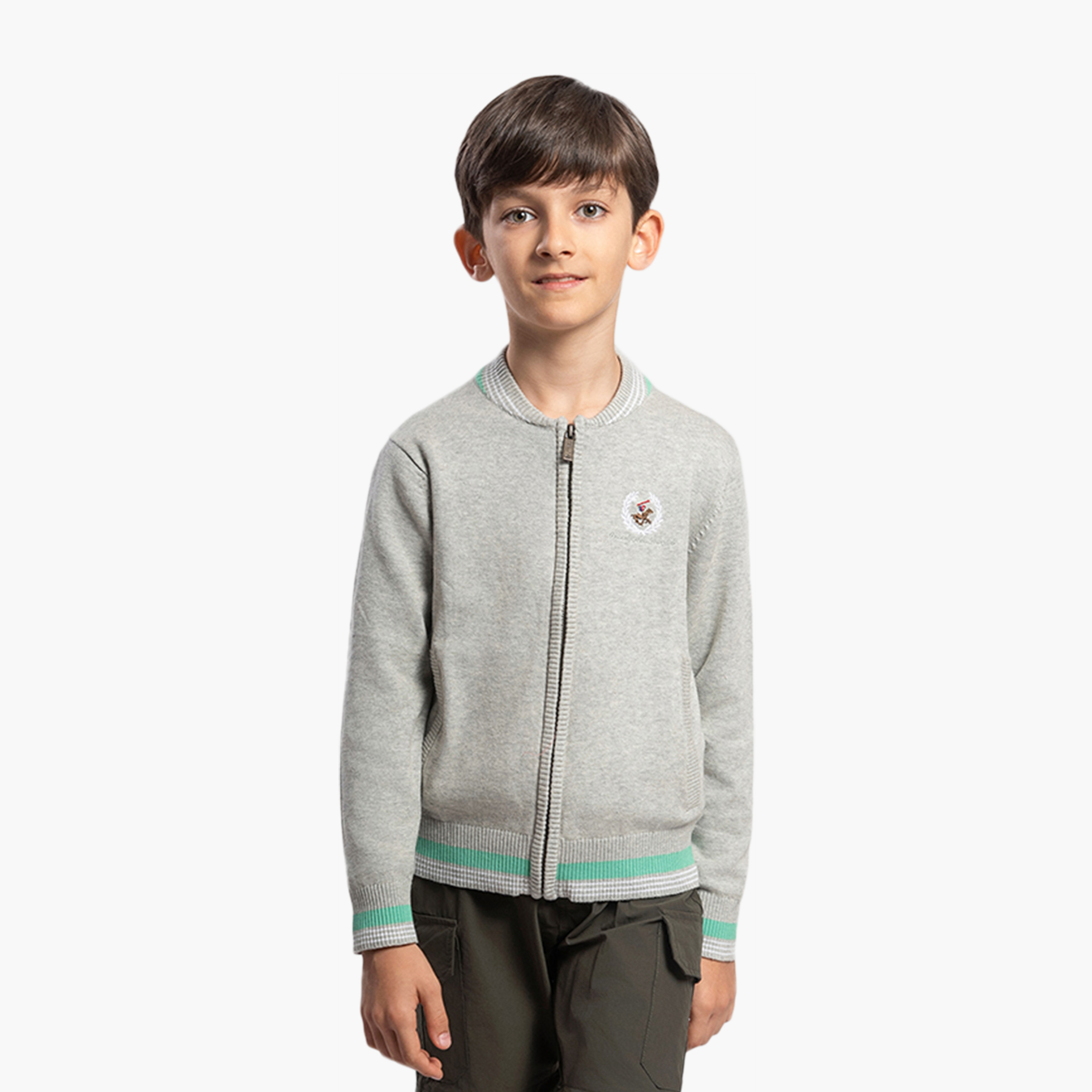 جاكيت بسحاب مطرز بشعار من بيفرلي هيلز بولو كلوب-boys-clothing-jacketsandcoats-image-1
