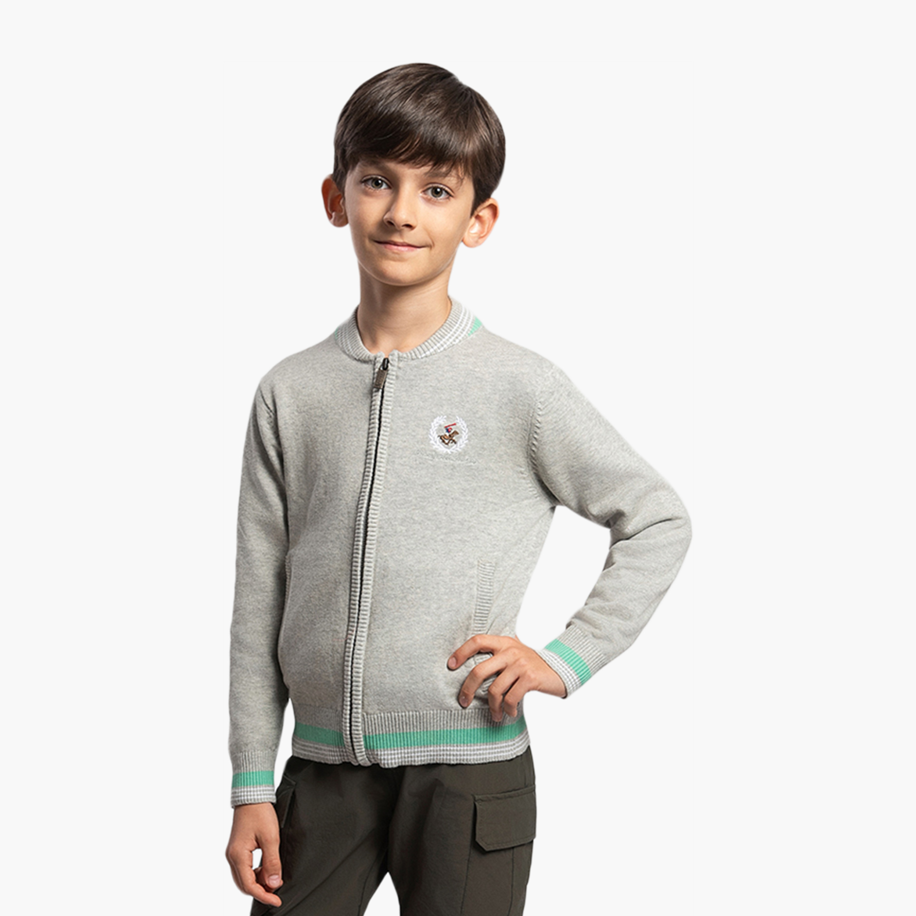 جاكيت بسحاب مطرز بشعار من بيفرلي هيلز بولو كلوب-boys-clothing-jacketsandcoats-image-2