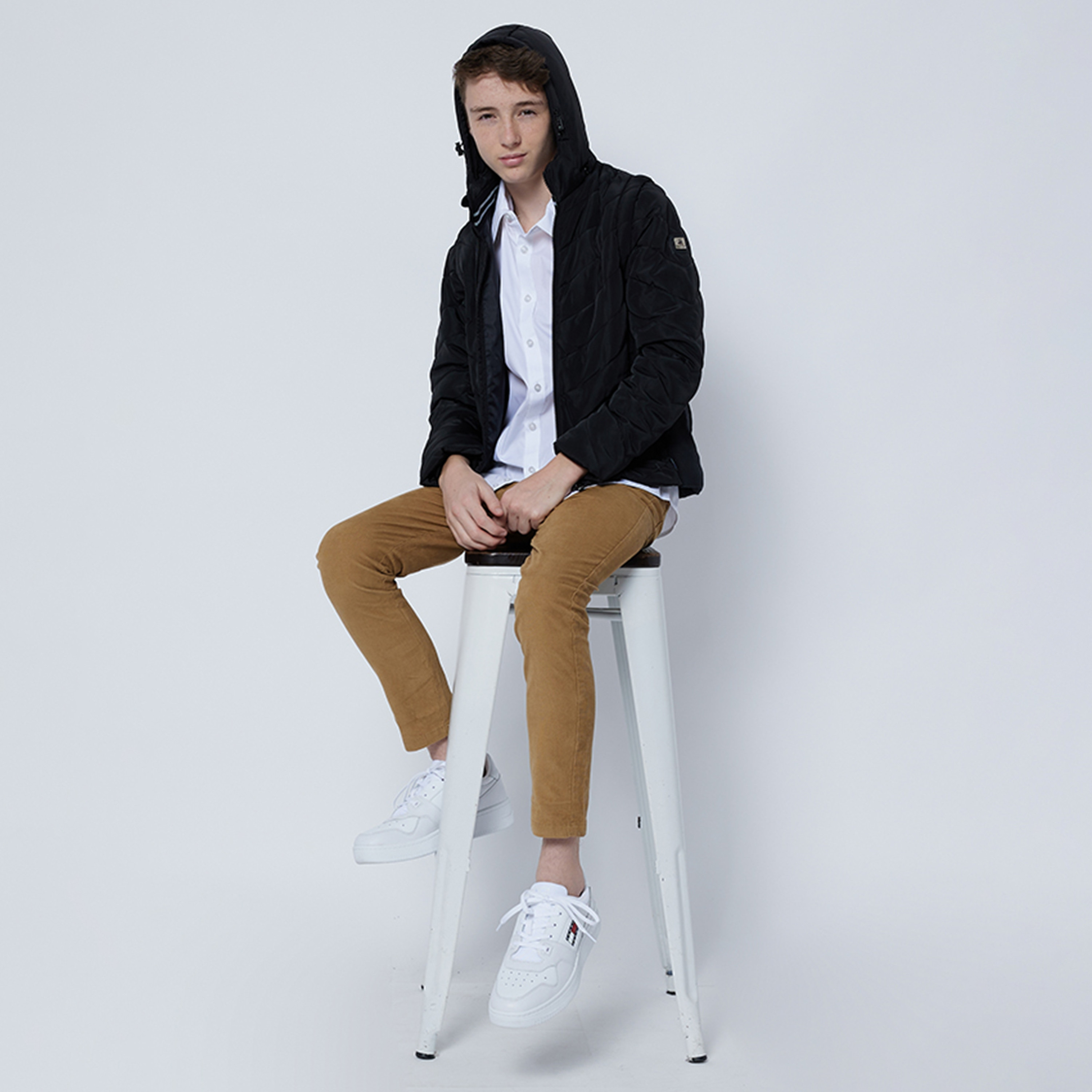 Beverly Hills Polo Club Bomber Jacket with Fur Hoodie-boys-clothing-jacketsandcoats-image-2