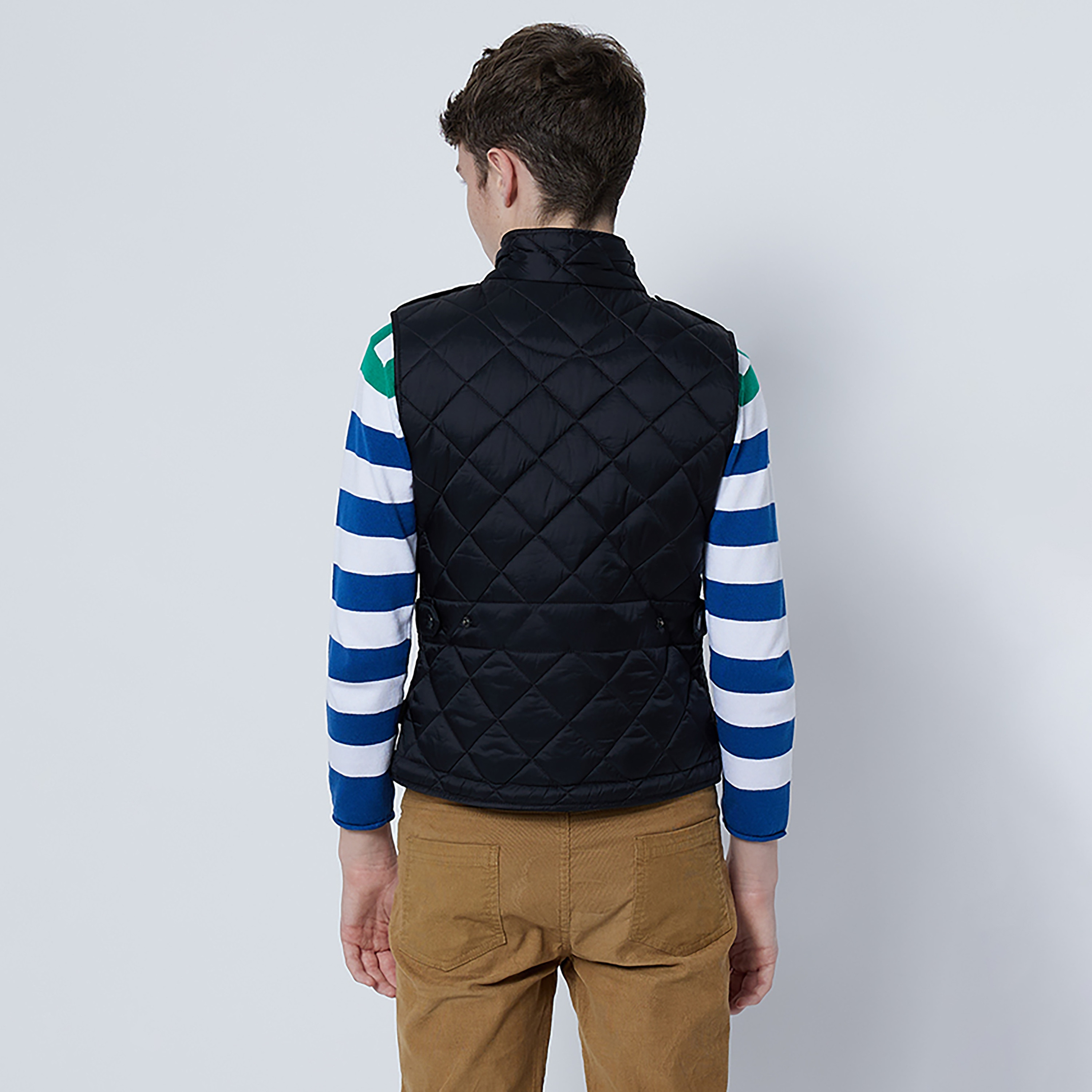 Beverly Hills Polo Club Solid Sleeveless Jacket-boys-clothing-jacketsandcoats-image-2