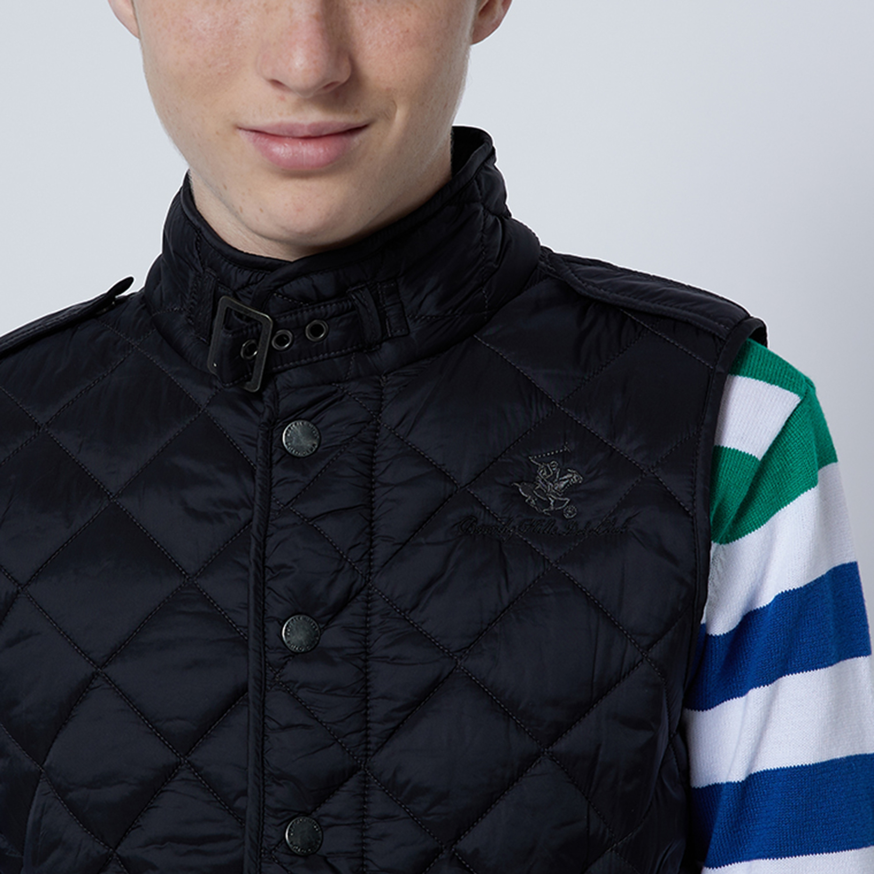 Beverly Hills Polo Club Solid Sleeveless Jacket-boys-clothing-jacketsandcoats-image-3