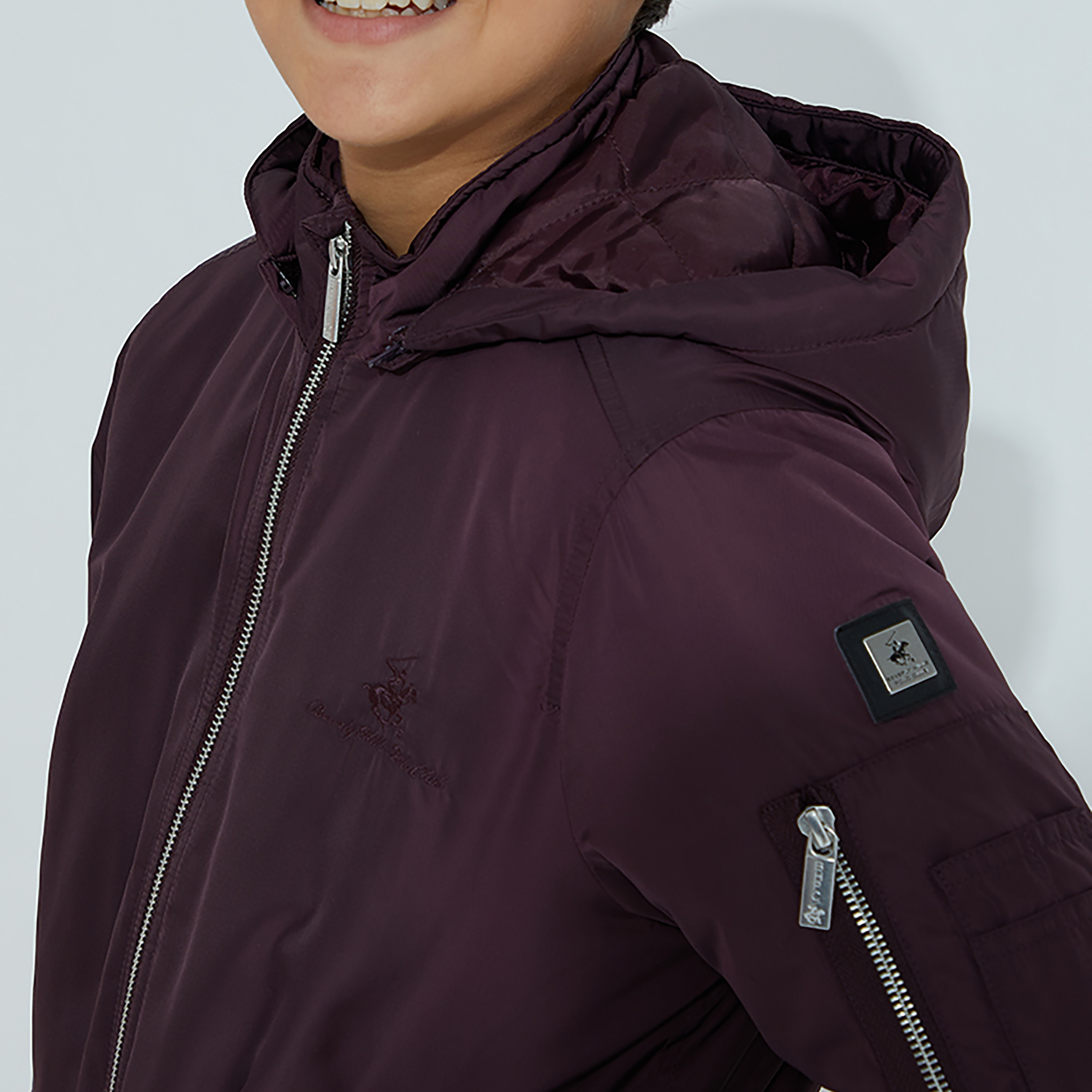 Beverly Hills Polo Club Zippered Hooded Parka Jacket-boys-clothing-jacketsandcoats-image-6
