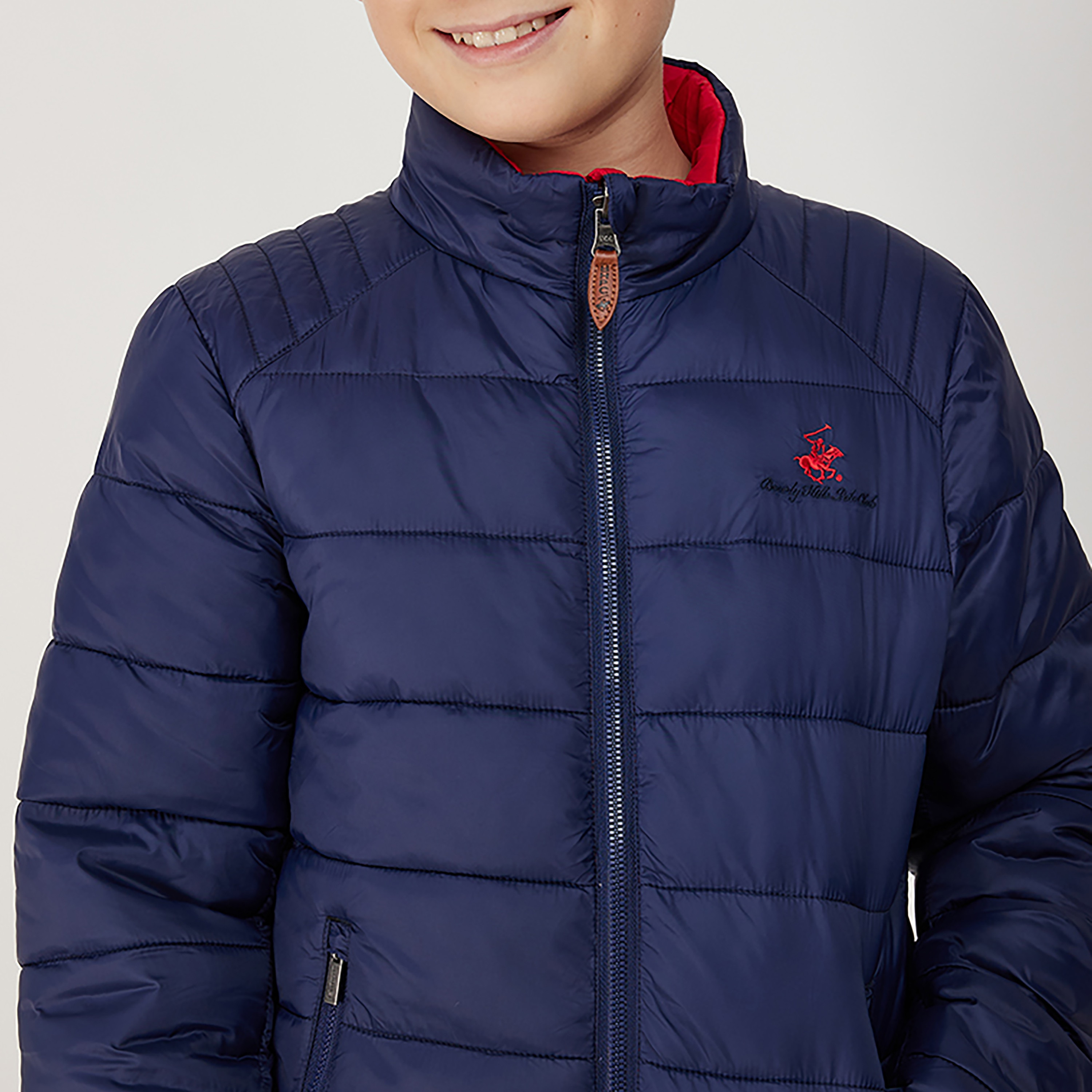 Beverly Hills Polo Club Quilted Logo Embroidered Reversible Jacket-boys-clothing-jacketsandcoats-image-3