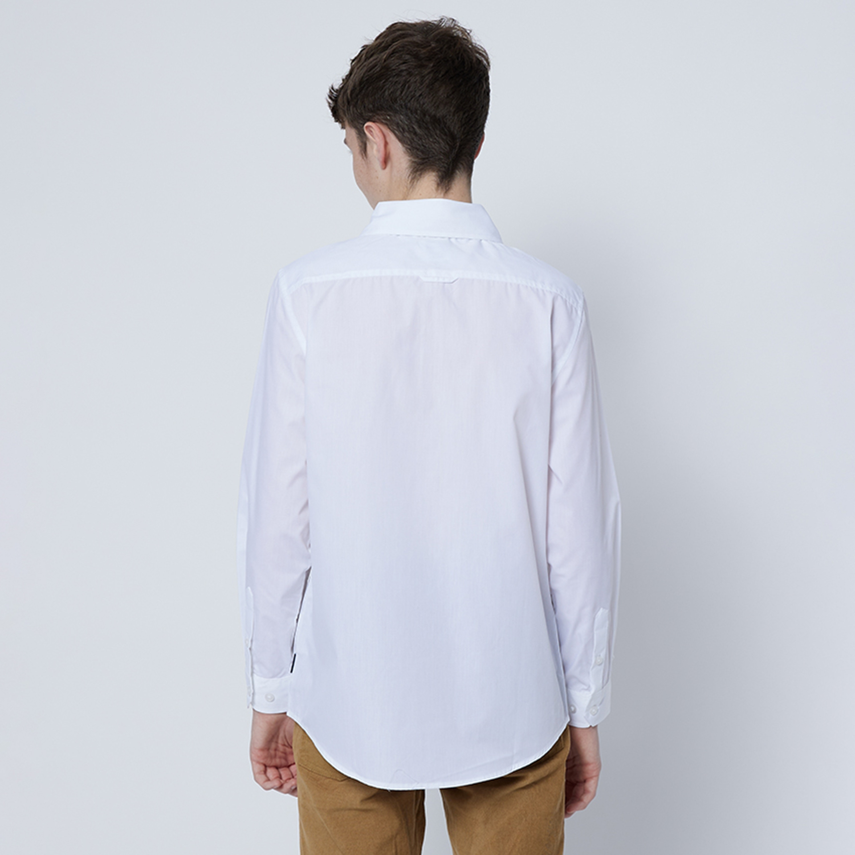 Beverly Hills Polo Club Logo Embroidered Regular Fit Shirt-boys-clothing-schoolwear-shirts-image-2