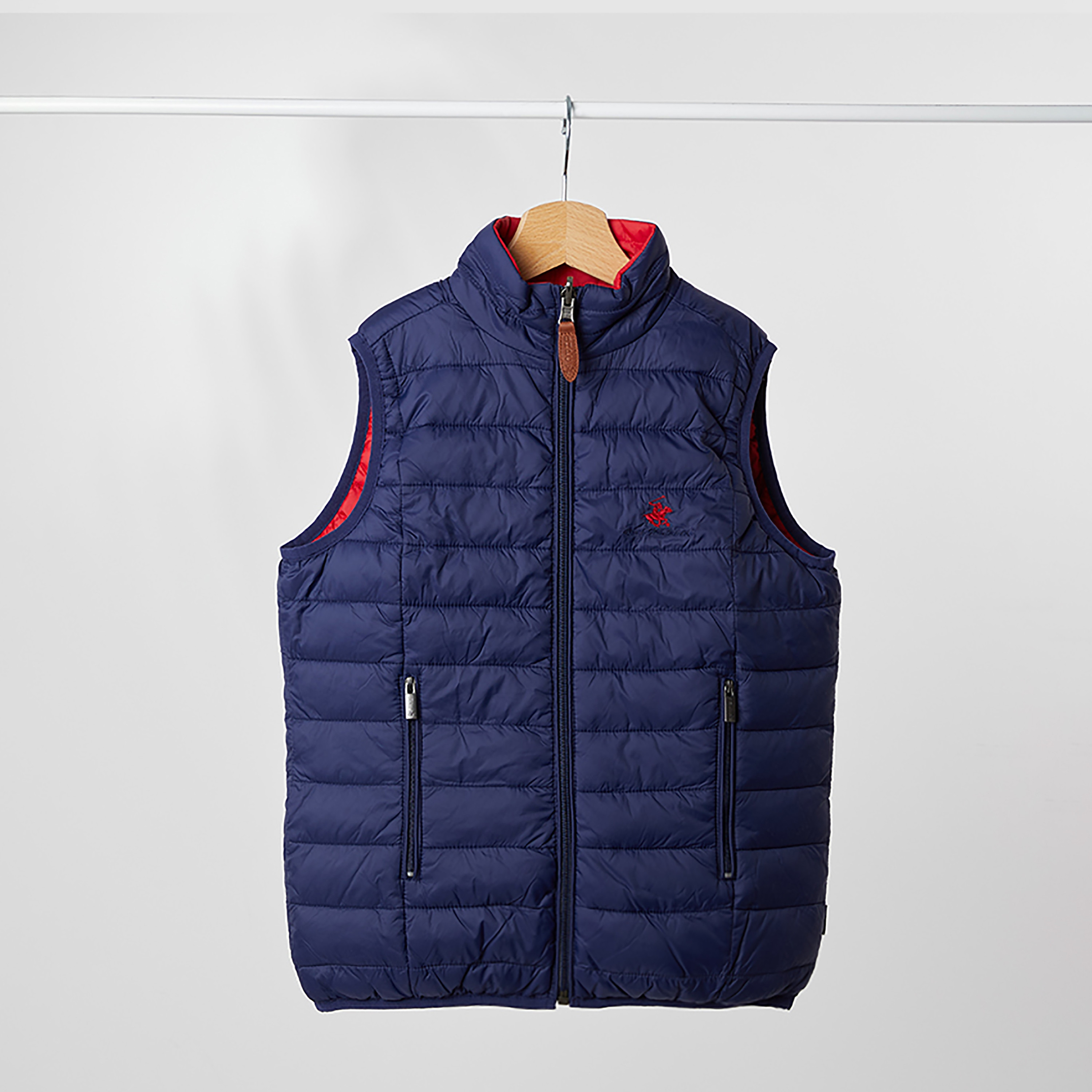 CLUBHAUS Fake layered Vest + Polo '25 XL Puffer Vest — Las Brisas