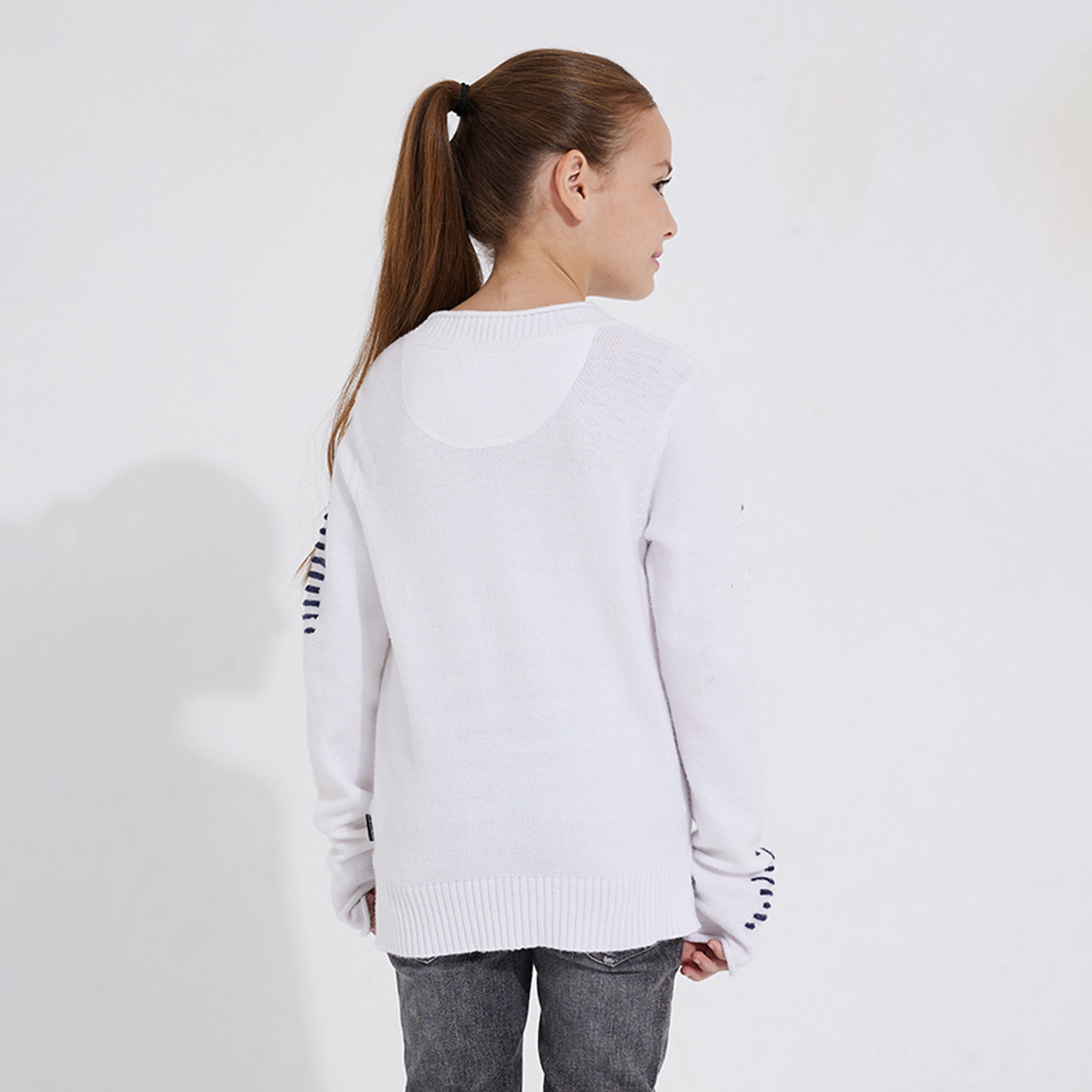 كنزة ويش أبون إيه ستار برقبة دائرية من بيفرلي هيلز بولو كلوب-girls-clothing-jumpersandcardigans-image-6