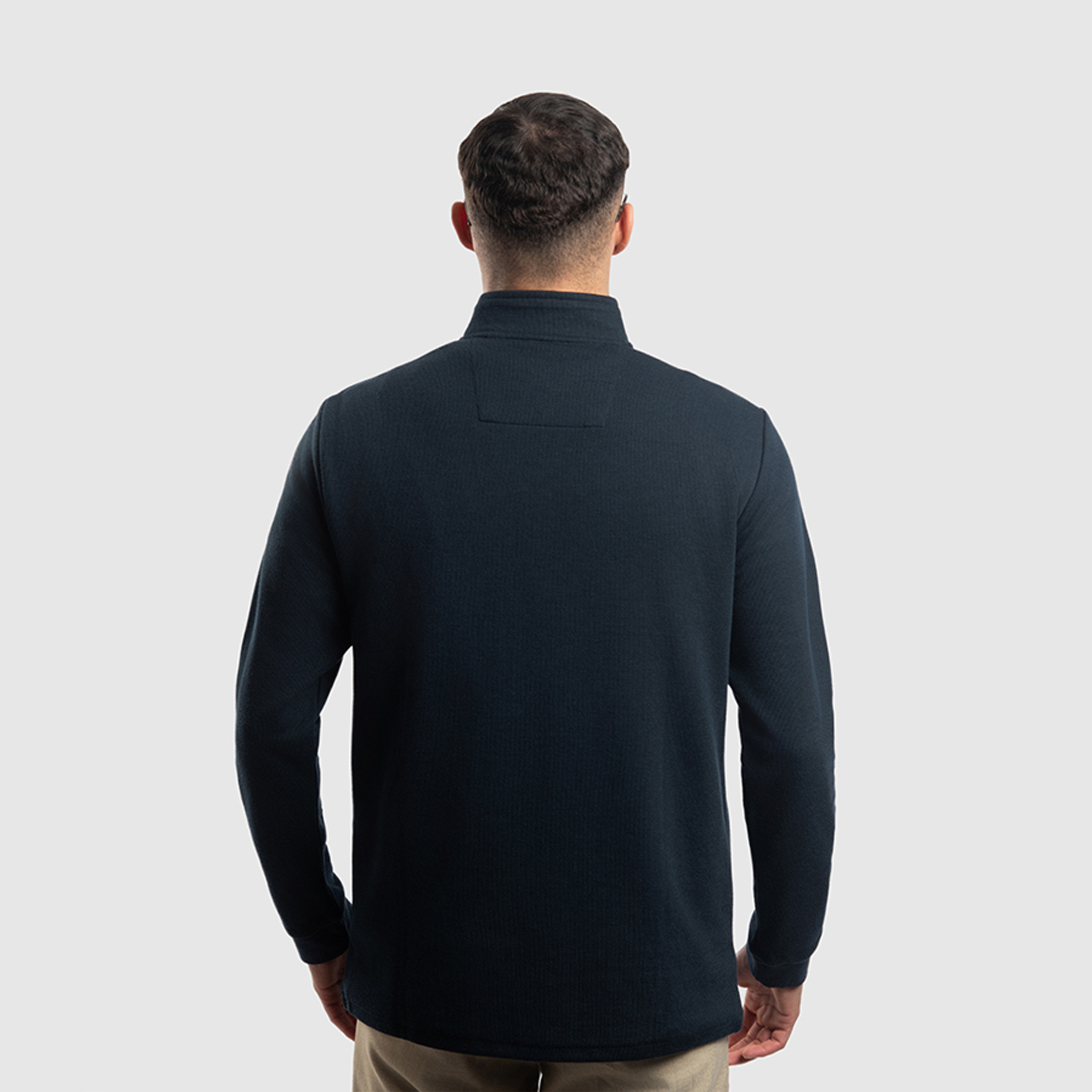 بيفرلي هيلز كلوب-  تي شيرت للرجال بياقة عالية وأكمام طويلة مع إغلاق بنصف سحاب-men-clothing-tshirtsandpolos-tshirts-image-8