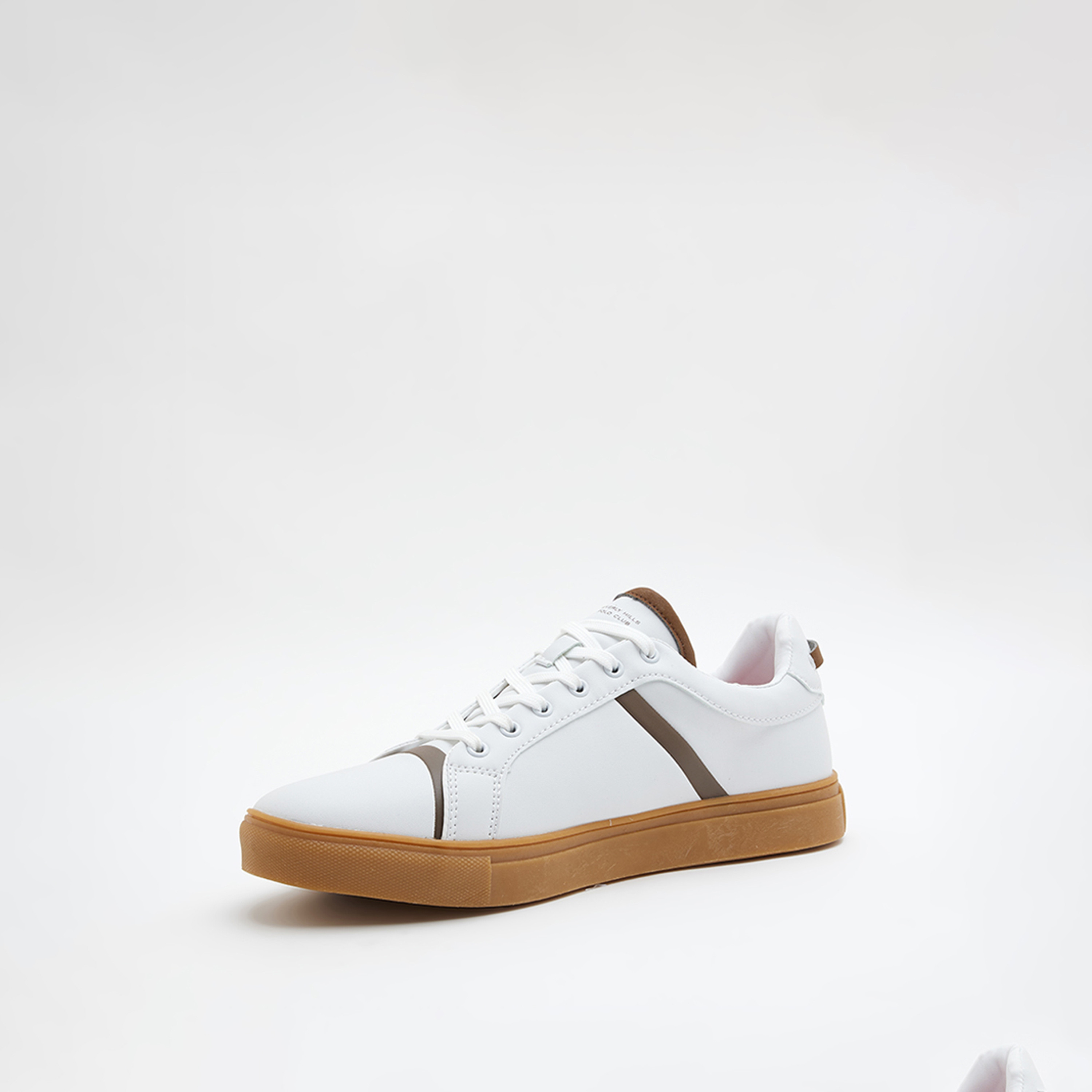 بيفرلي هيلز بولو كلوب-   حذاء رياضي رجالي كاحل منخفض برباط | BP BHPC23008-men-shoes-sneakers-image-3