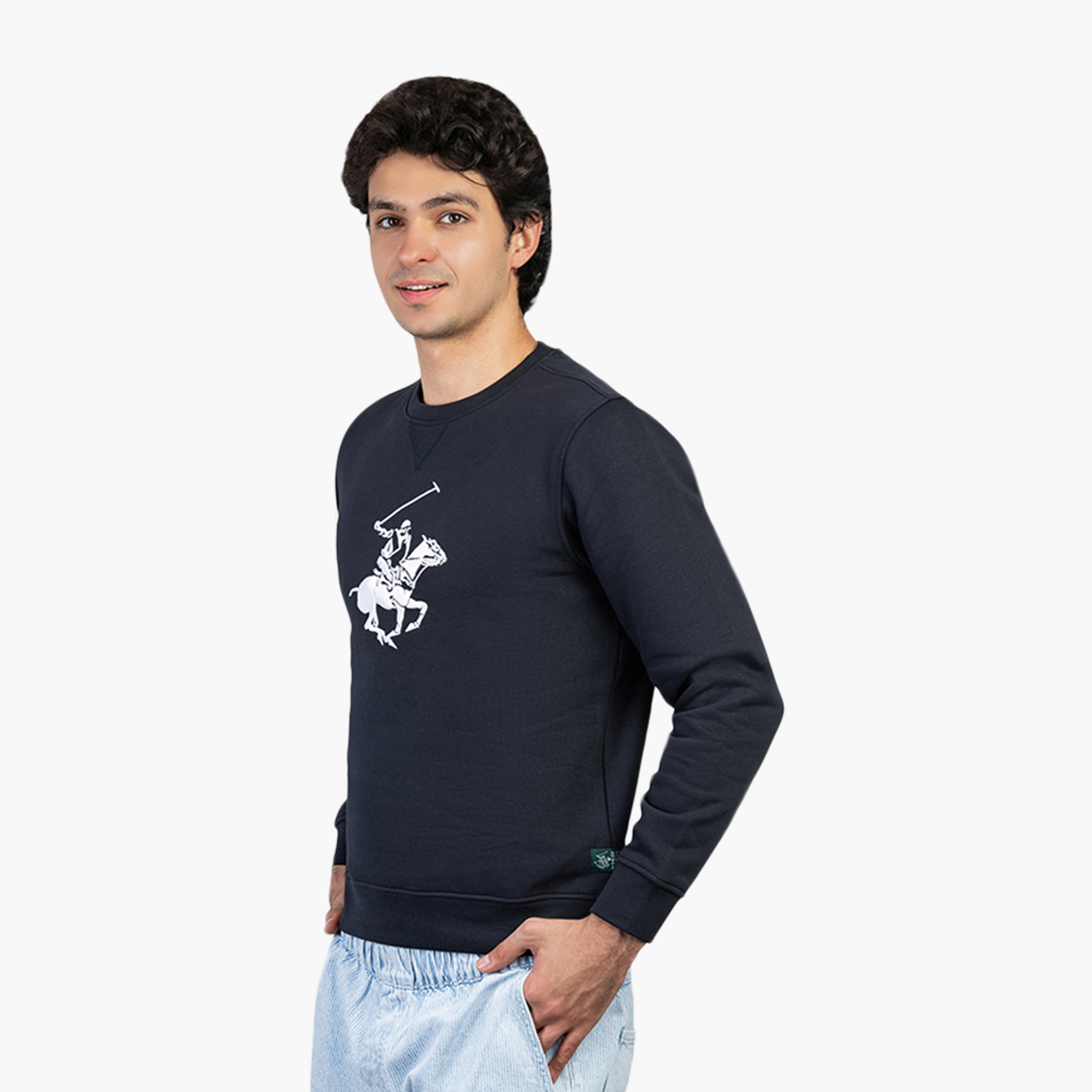 سويت شيرت رجالي منسوج برقبة دائرية وأكمام طويلة بيفرلي هيلز بولو كلوب-men-winterwear-hoodiesandsweatshirts-image-6