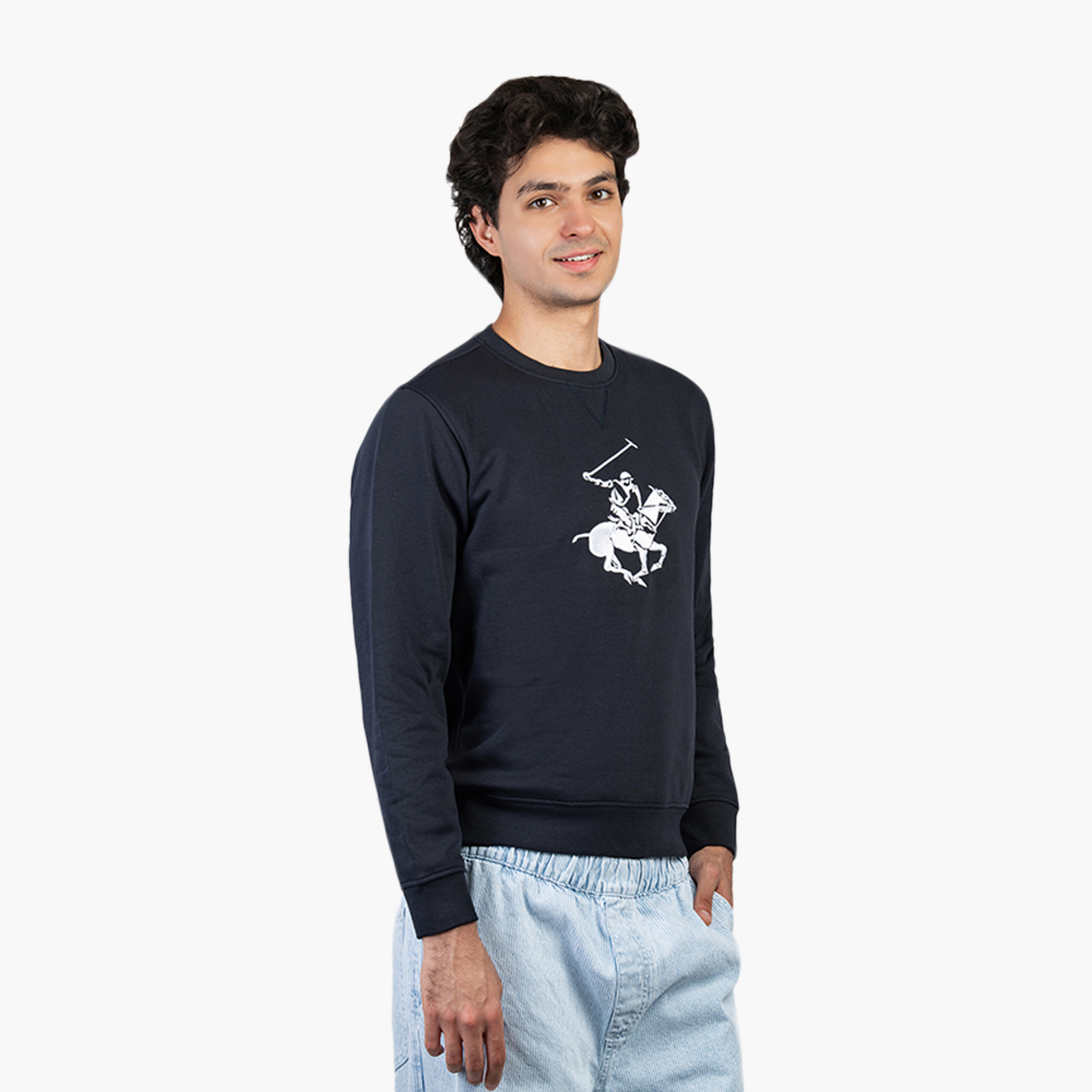 سويت شيرت رجالي منسوج برقبة دائرية وأكمام طويلة بيفرلي هيلز بولو كلوب-men-winterwear-hoodiesandsweatshirts-image-7