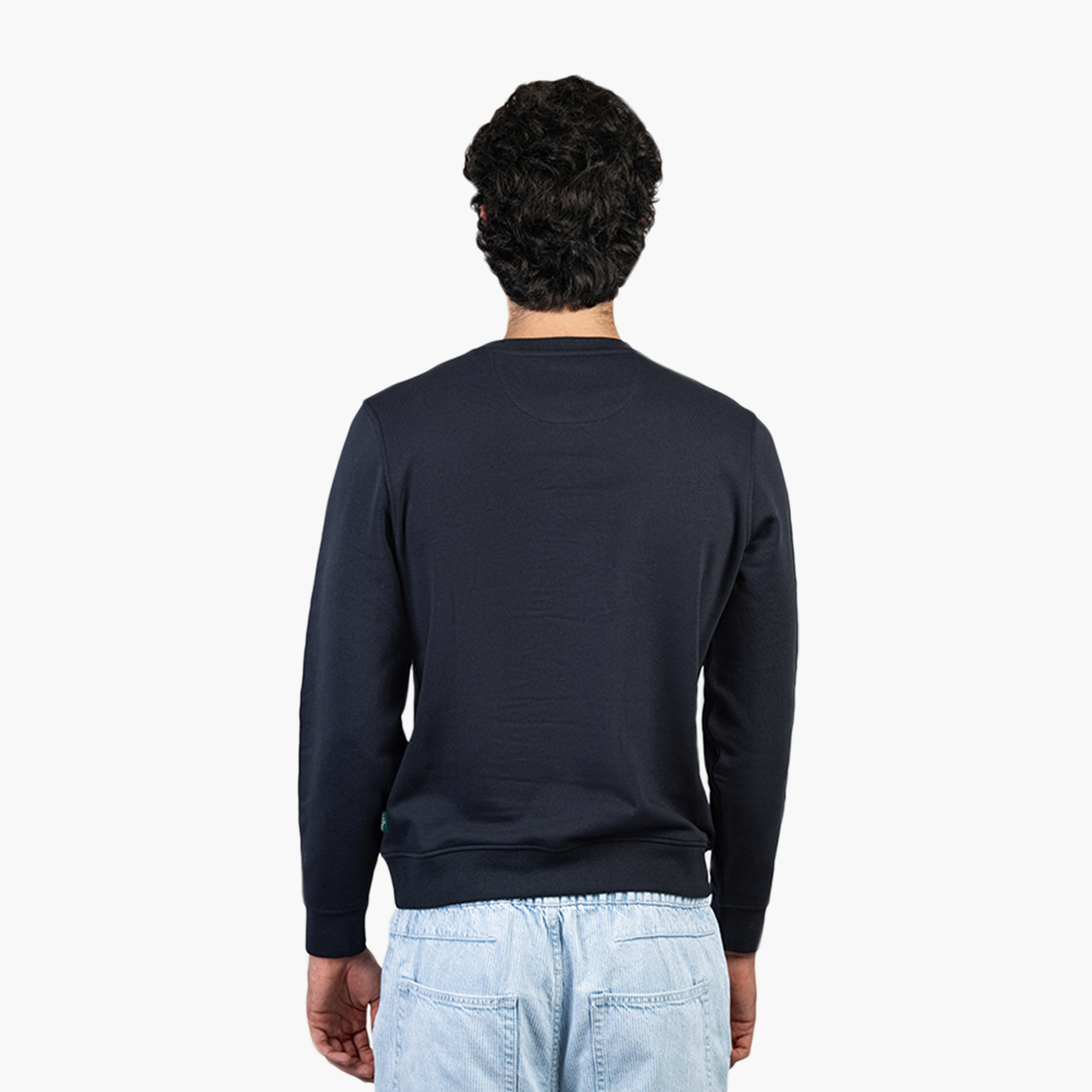 Beverly Hills Polo Club Textured Round Neck Long Sleeves Men's Sweatshirt-men-winterwear-hoodiesandsweatshirts-image-4